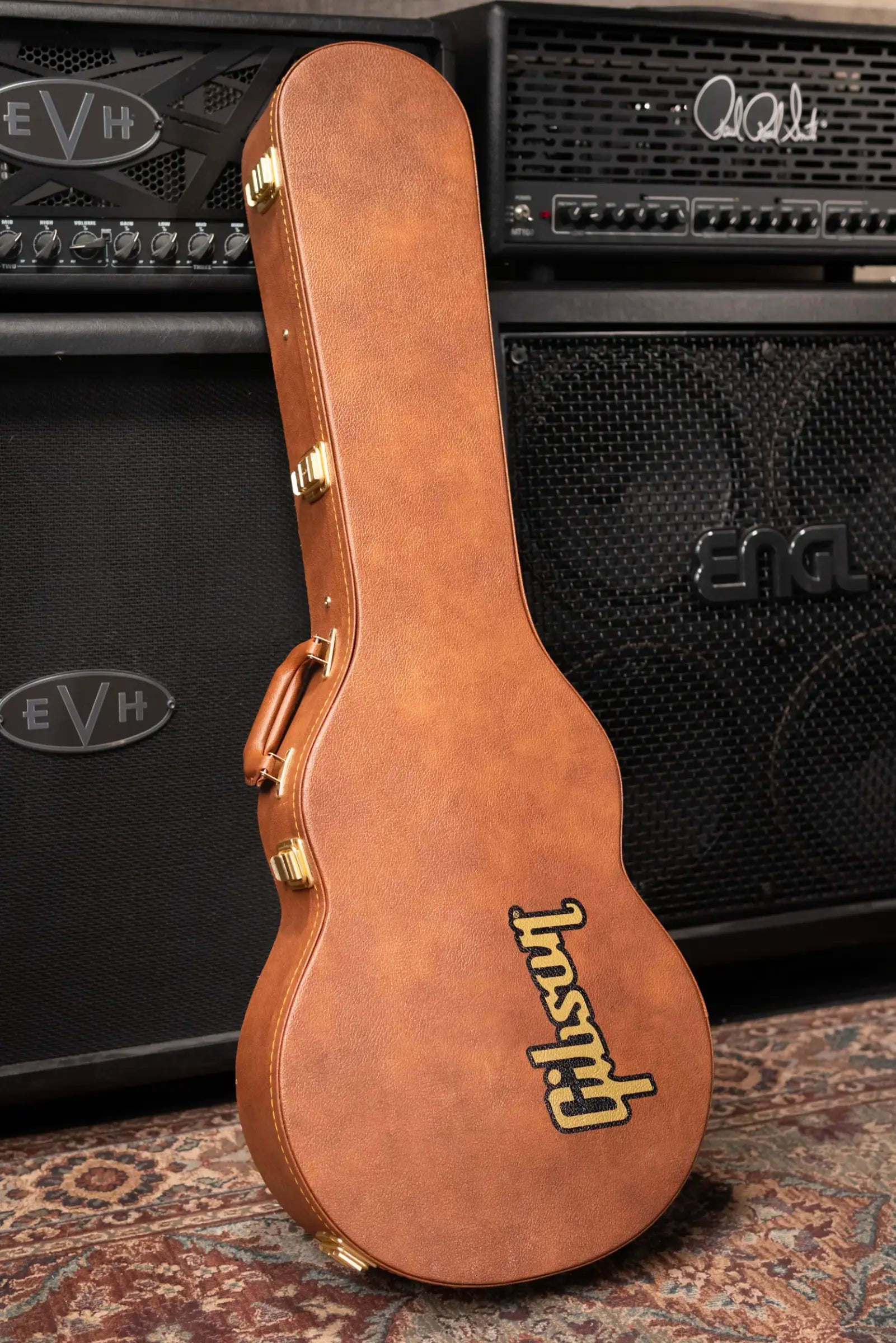 Gibson Les Paul Standard 50s Double Trouble (1 of 500) Electric Guitar - Vintage Cherry Sunburst Gloss with Hardshell Case