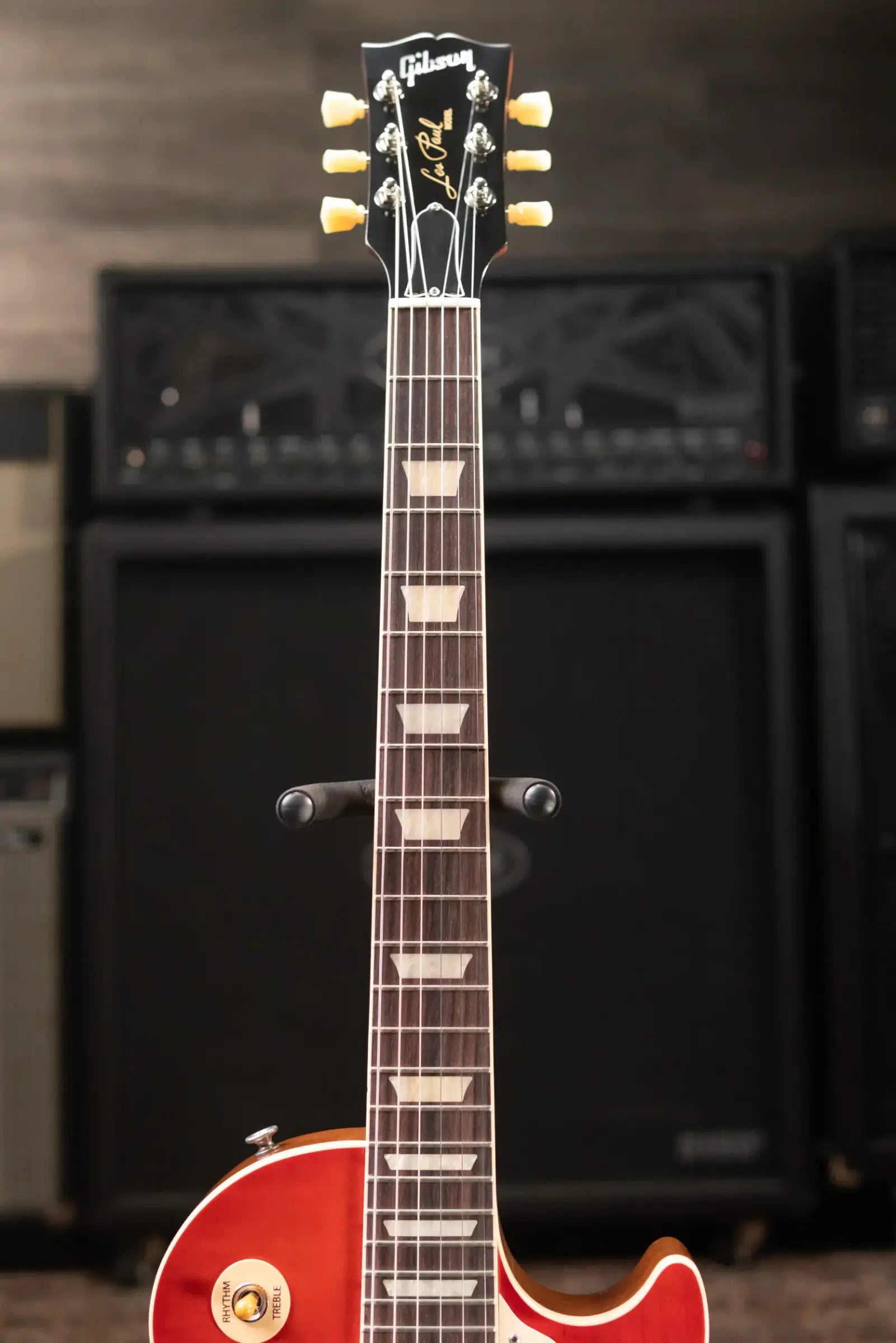 Gibson Les Paul Standard 50s Double Trouble (1 of 500) Electric Guitar - Vintage Cherry Sunburst with Hardshell Case
