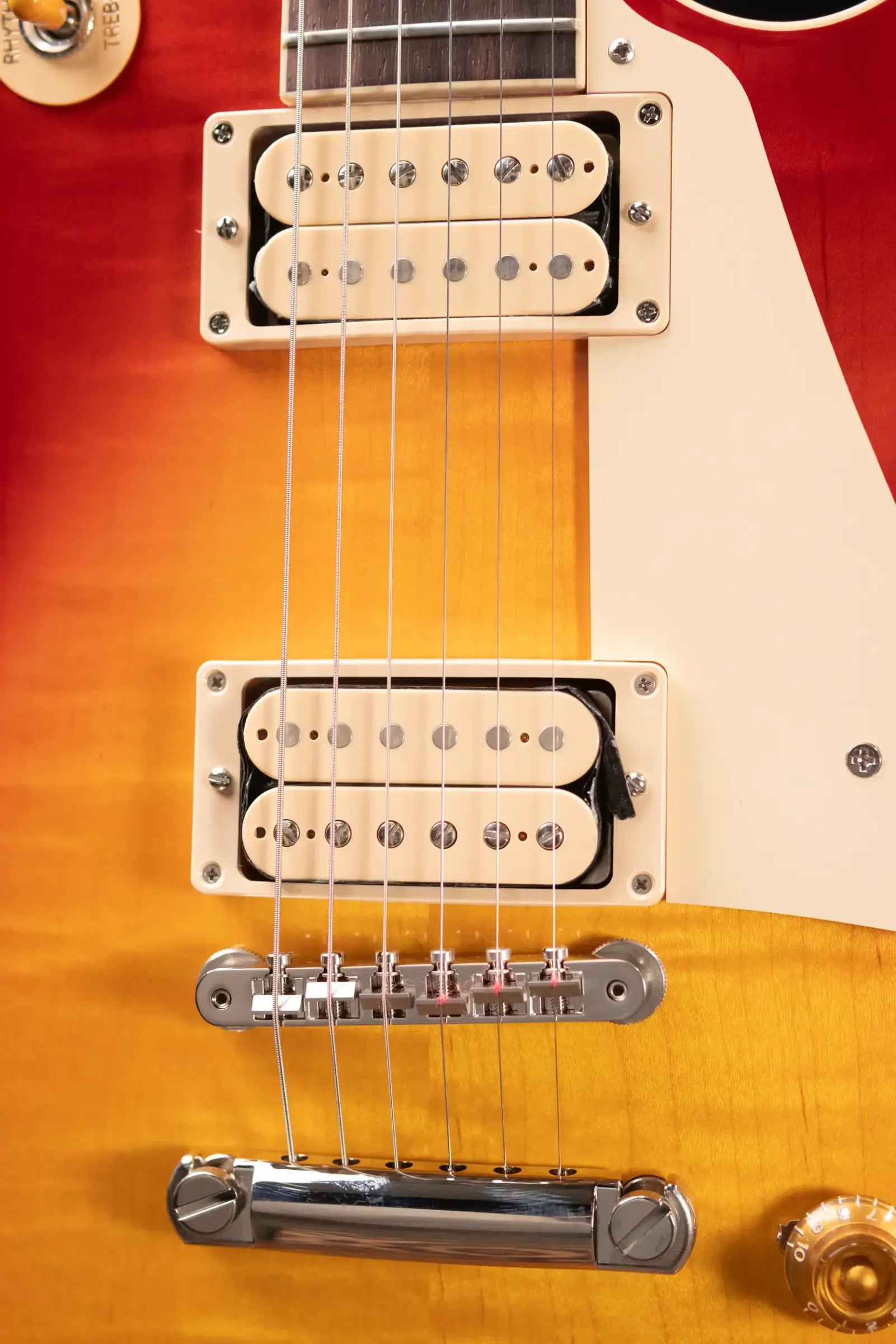 Gibson Les Paul Standard 50s Double Trouble (1 of 500) Electric Guitar - Vintage Cherry Sunburst with Hardshell Case