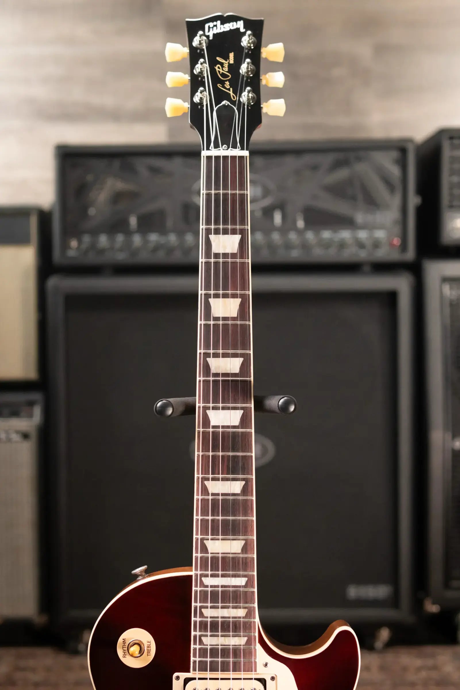 Gibson Les Paul Standard 50s Double Trouble (1 of 500) Electric Guitar - Vintage Tobacco Burst with Hardshell Case