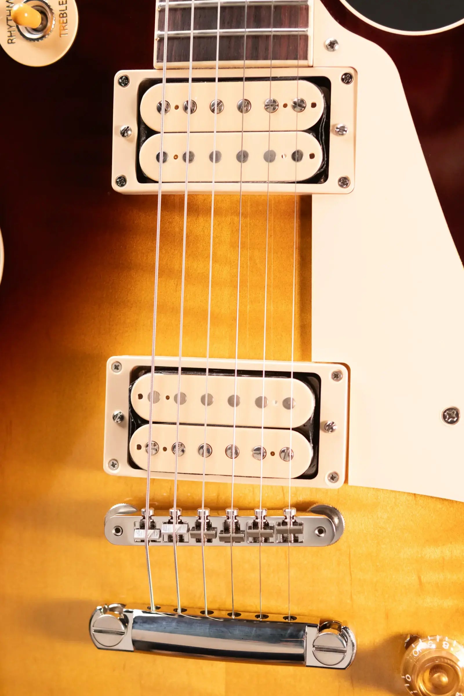 Gibson Les Paul Standard 50s Double Trouble (1 of 500) Electric Guitar - Vintage Tobacco Burst with Hardshell Case