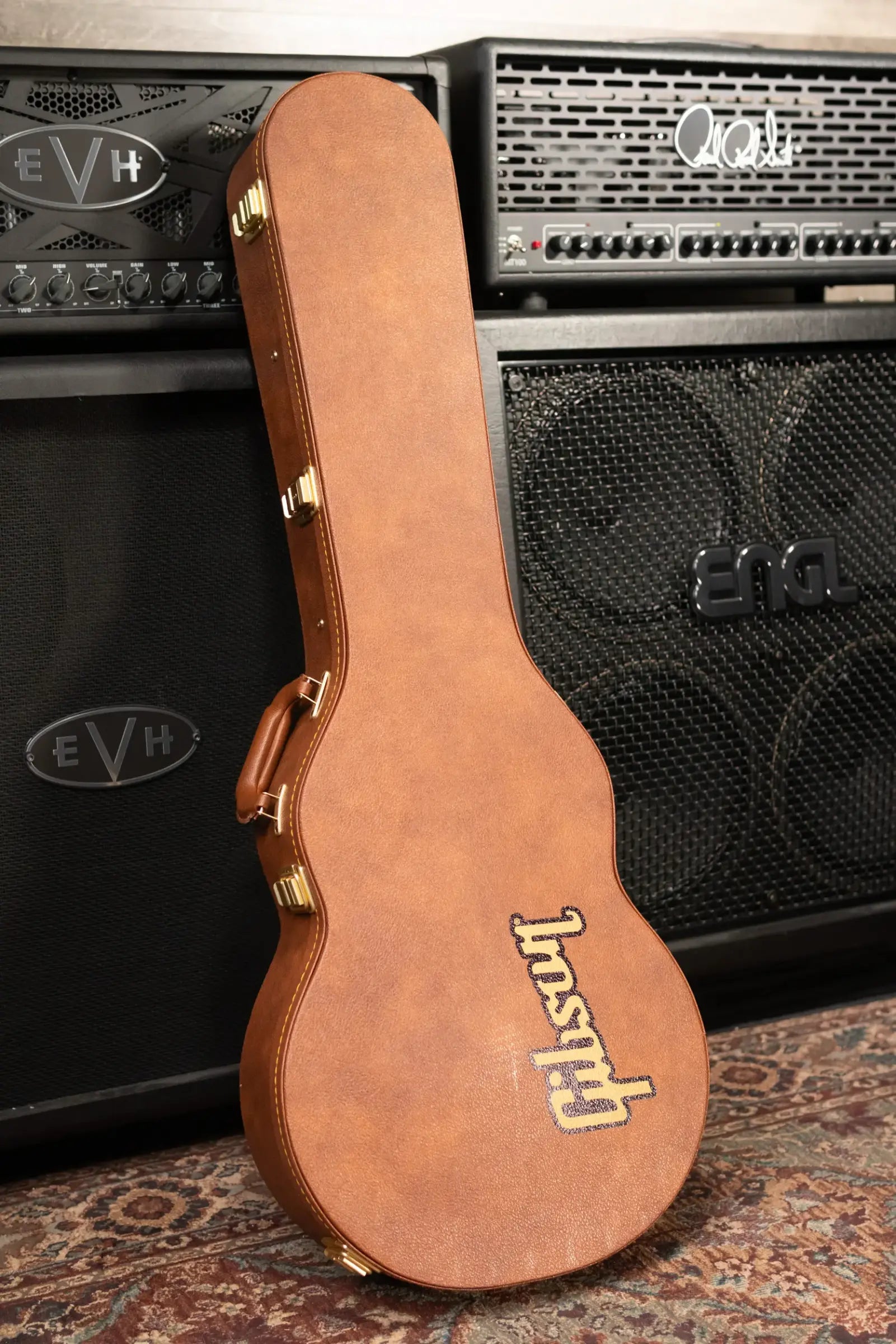 Gibson Les Paul Standard 50s Double Trouble (1 of 500) Electric Guitar - Vintage Tobacco Burst with Hardshell Case