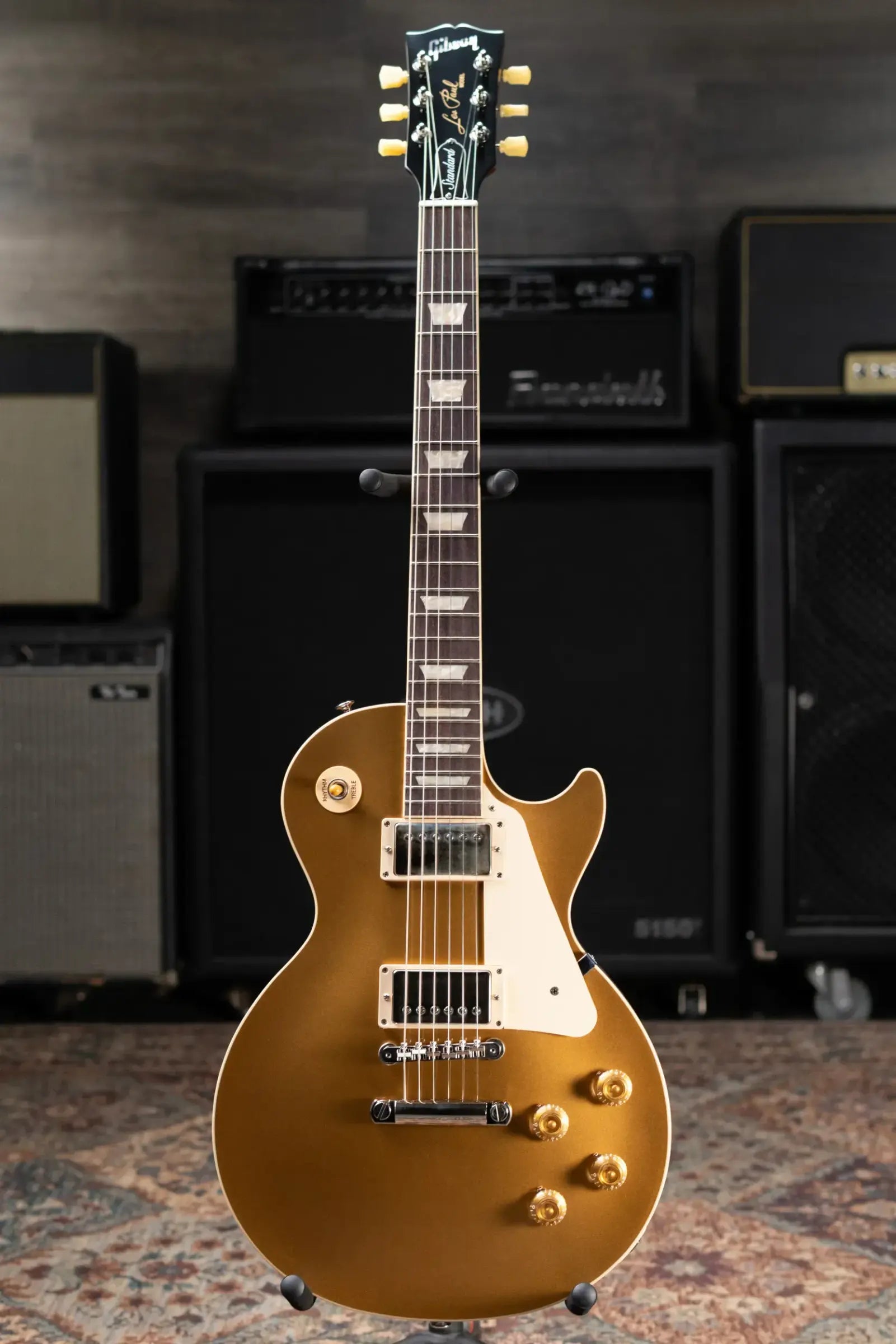 Gibson Les Paul Standard '50s Electric Guitar - Gold Top with Hardshell Case