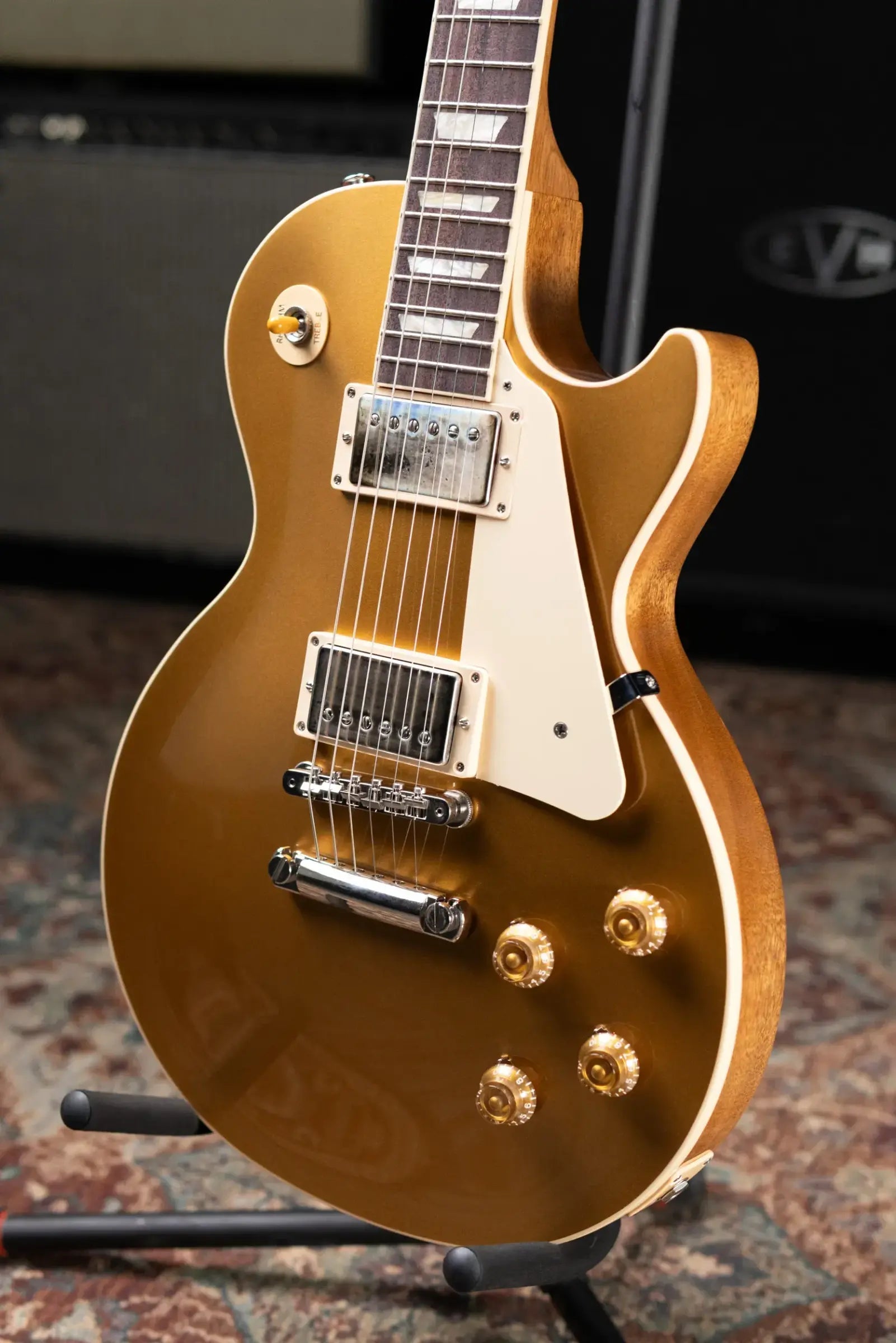 Gibson Les Paul Standard '50s Electric Guitar - Gold Top with Hardshell Case