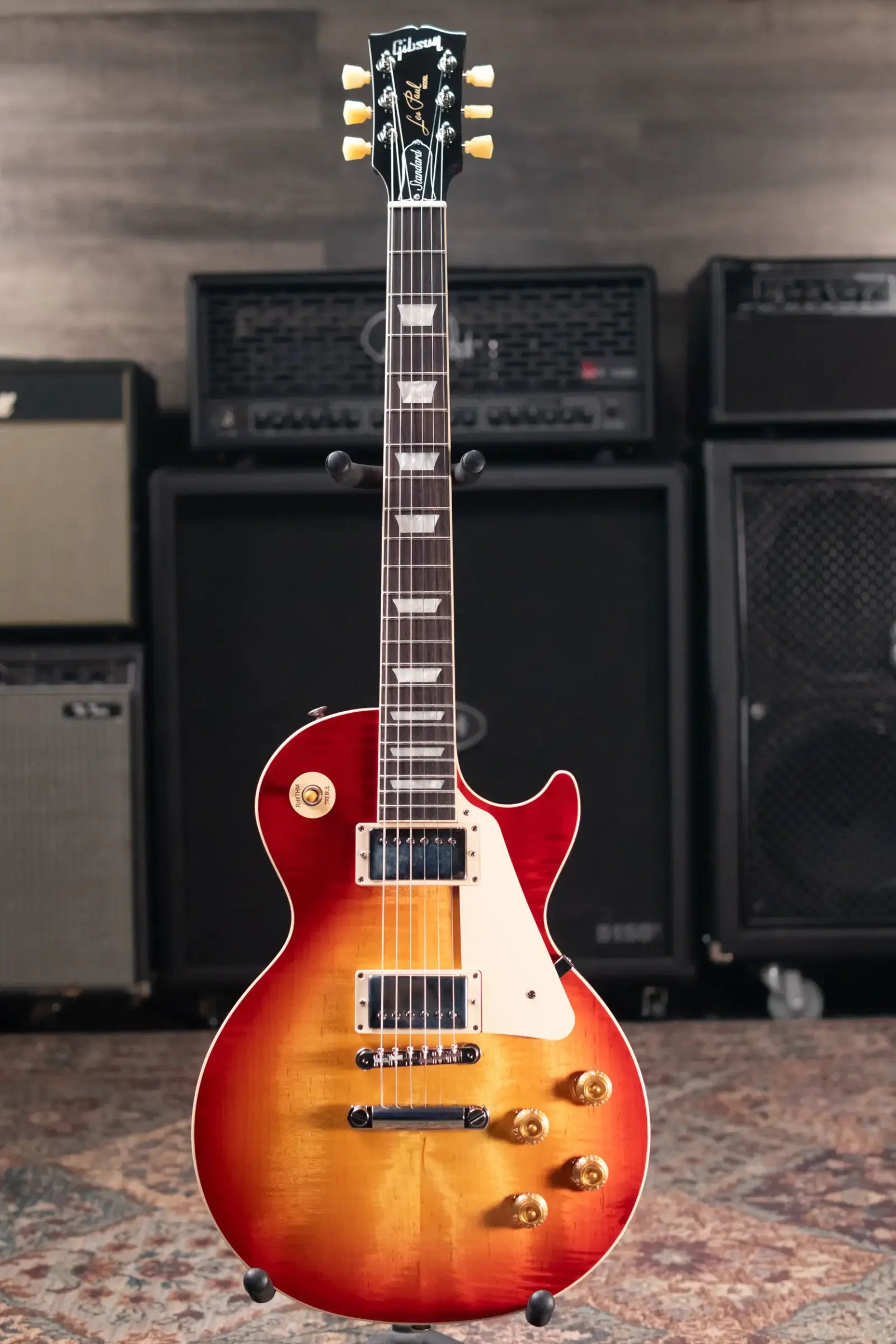 Gibson Les Paul Standard '50s Electric Guitar - Heritage Cherry Sunburst with Hardshell Case