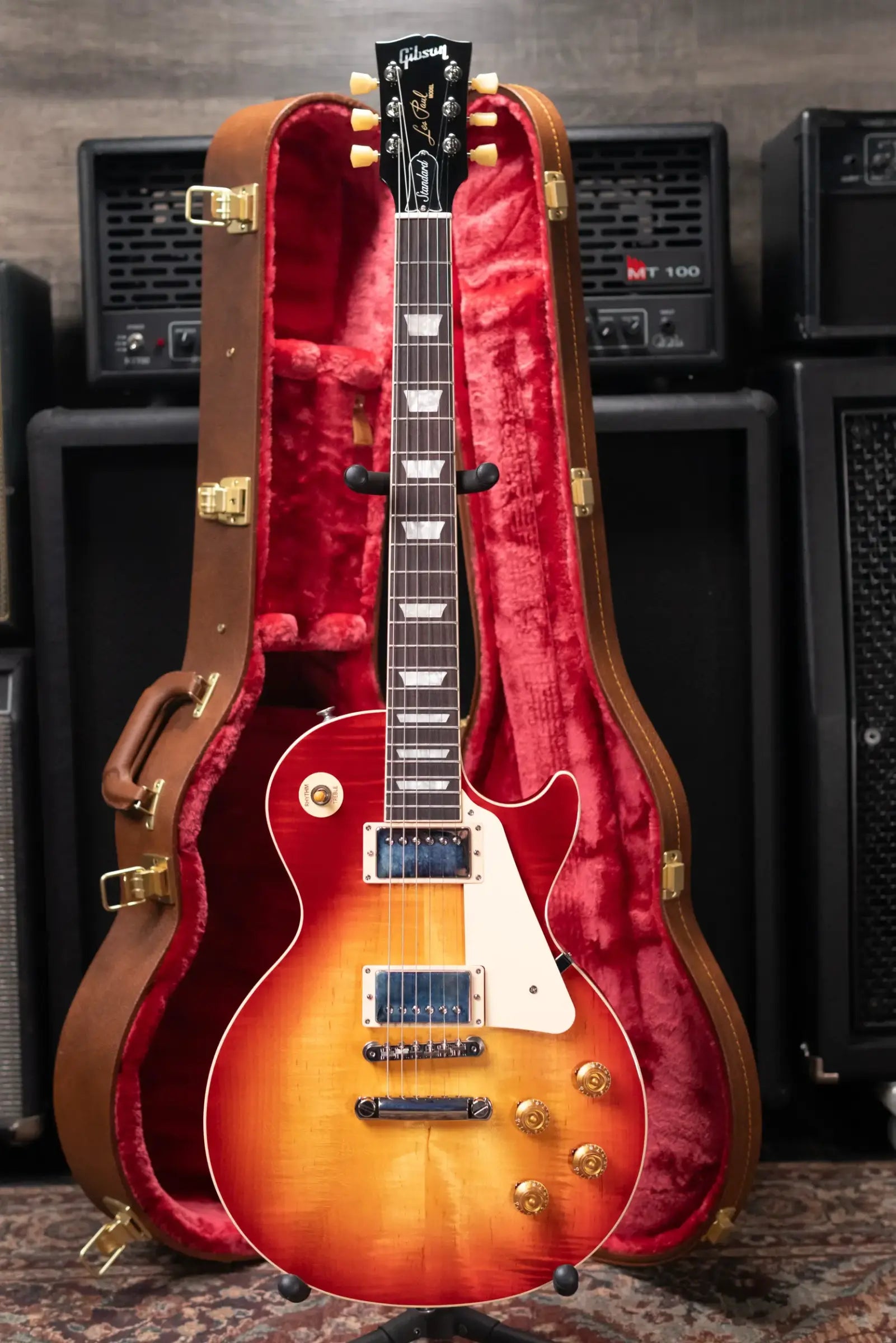 Gibson Les Paul Standard '50s Electric Guitar - Heritage Cherry Sunburst with Hardshell Case