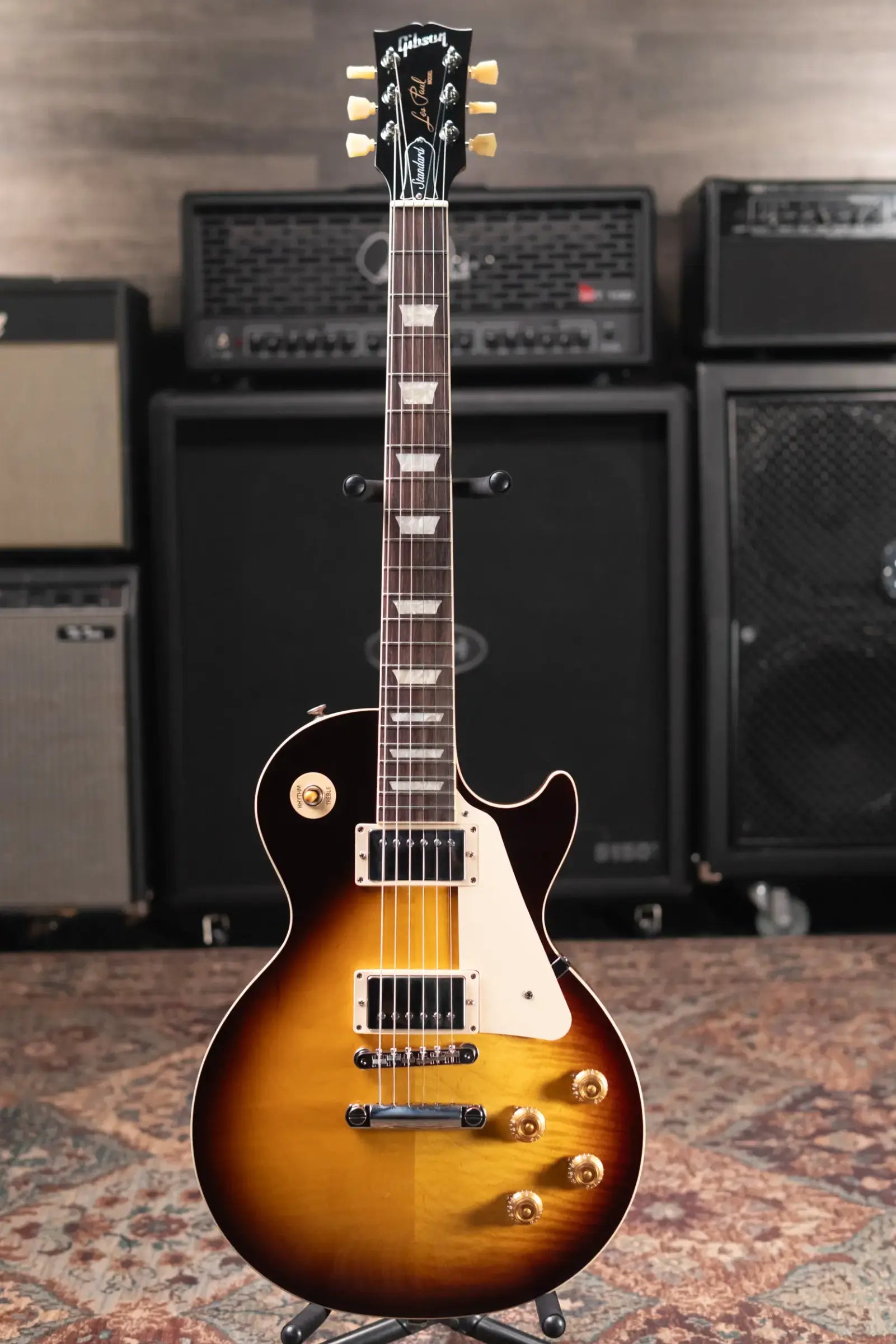 Gibson Les Paul Standard '50s Electric Guitar - Tobacco Burst with Hardshell Case