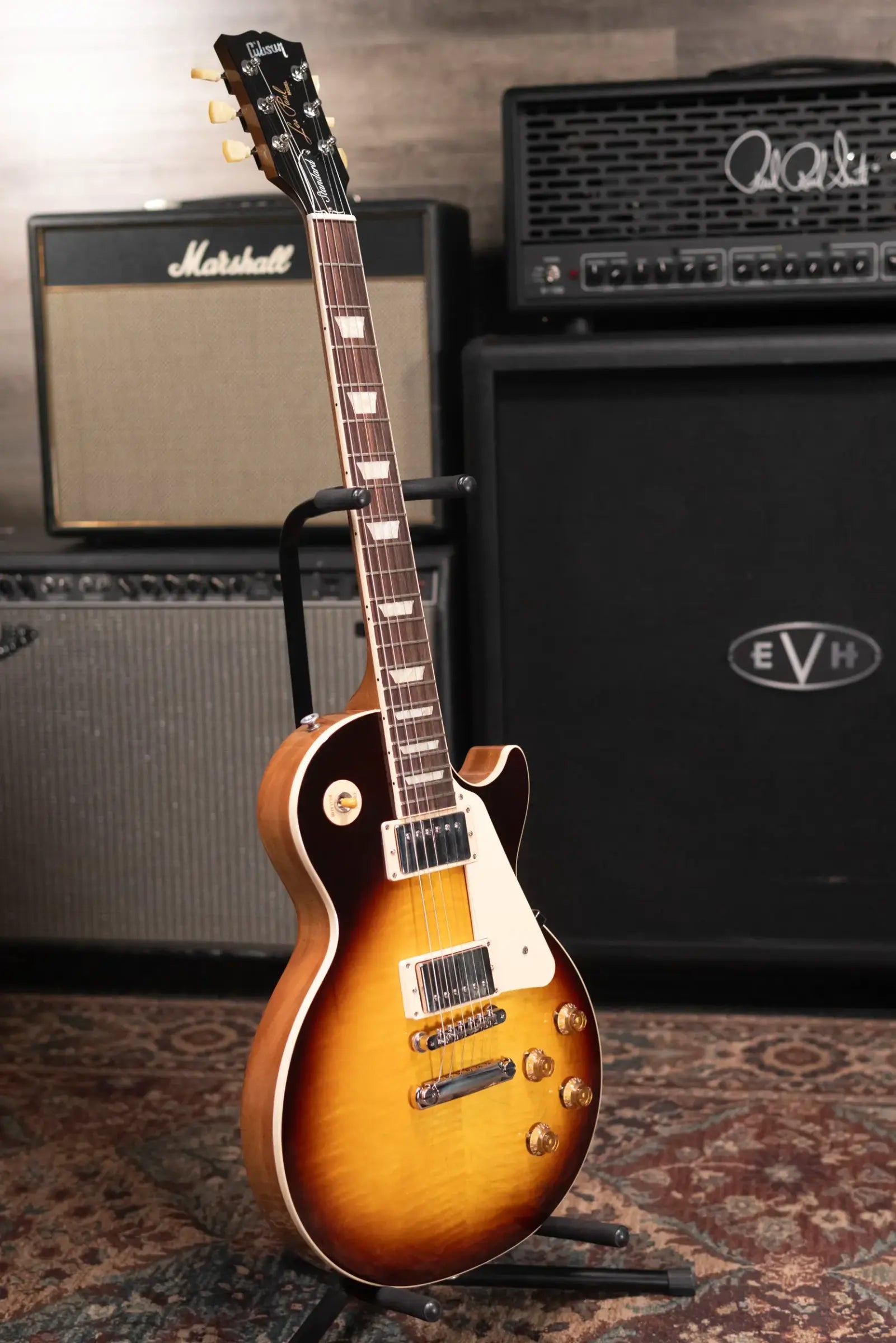 Gibson Les Paul Standard '50s Electric Guitar - Tobacco Burst with Hardshell Case