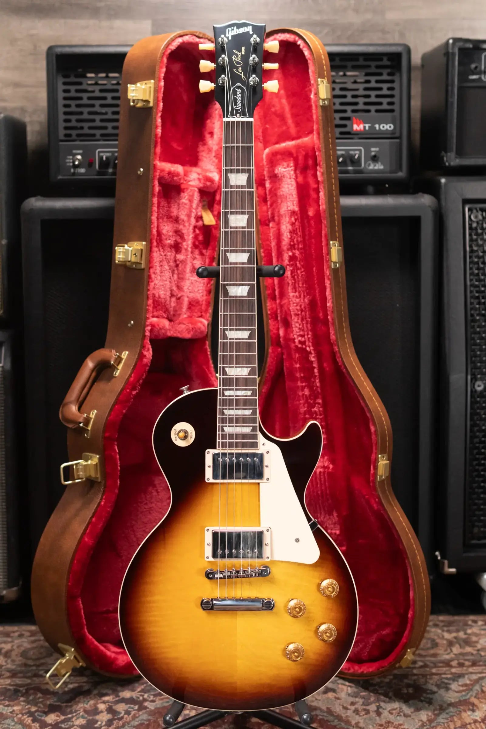 Gibson Les Paul Standard '50s Electric Guitar - Tobacco Burst with Hardshell Case