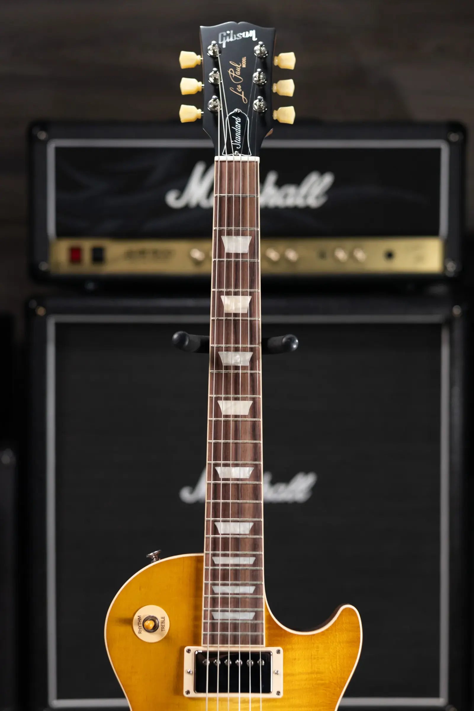 Gibson Les Paul Standard 50s Faded Electric Guitar - Vintage Honey Burst with Hardshell Case