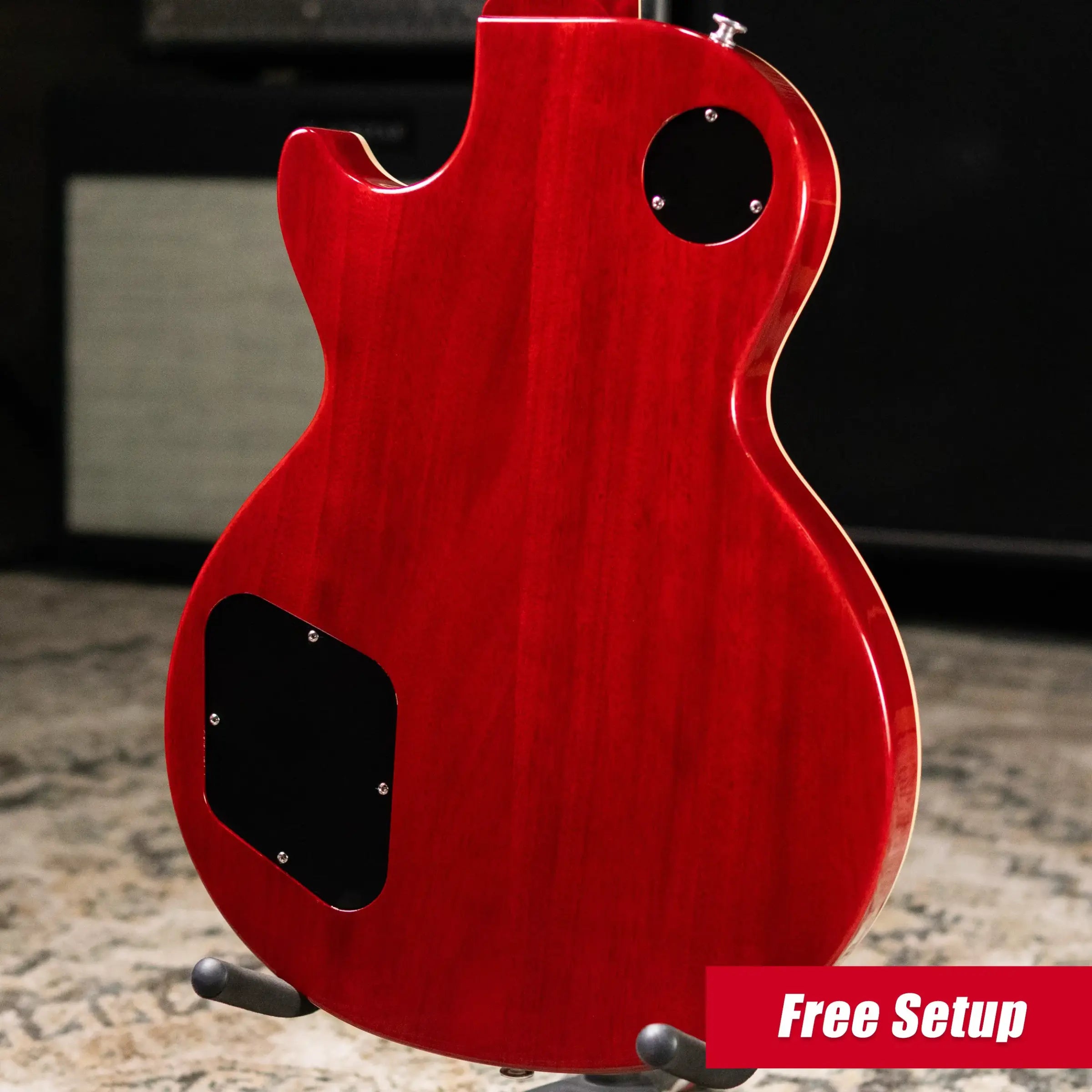 Gibson Les Paul Standard 50s Figured Electric Guitar - Iced Tea with Hardshell Case