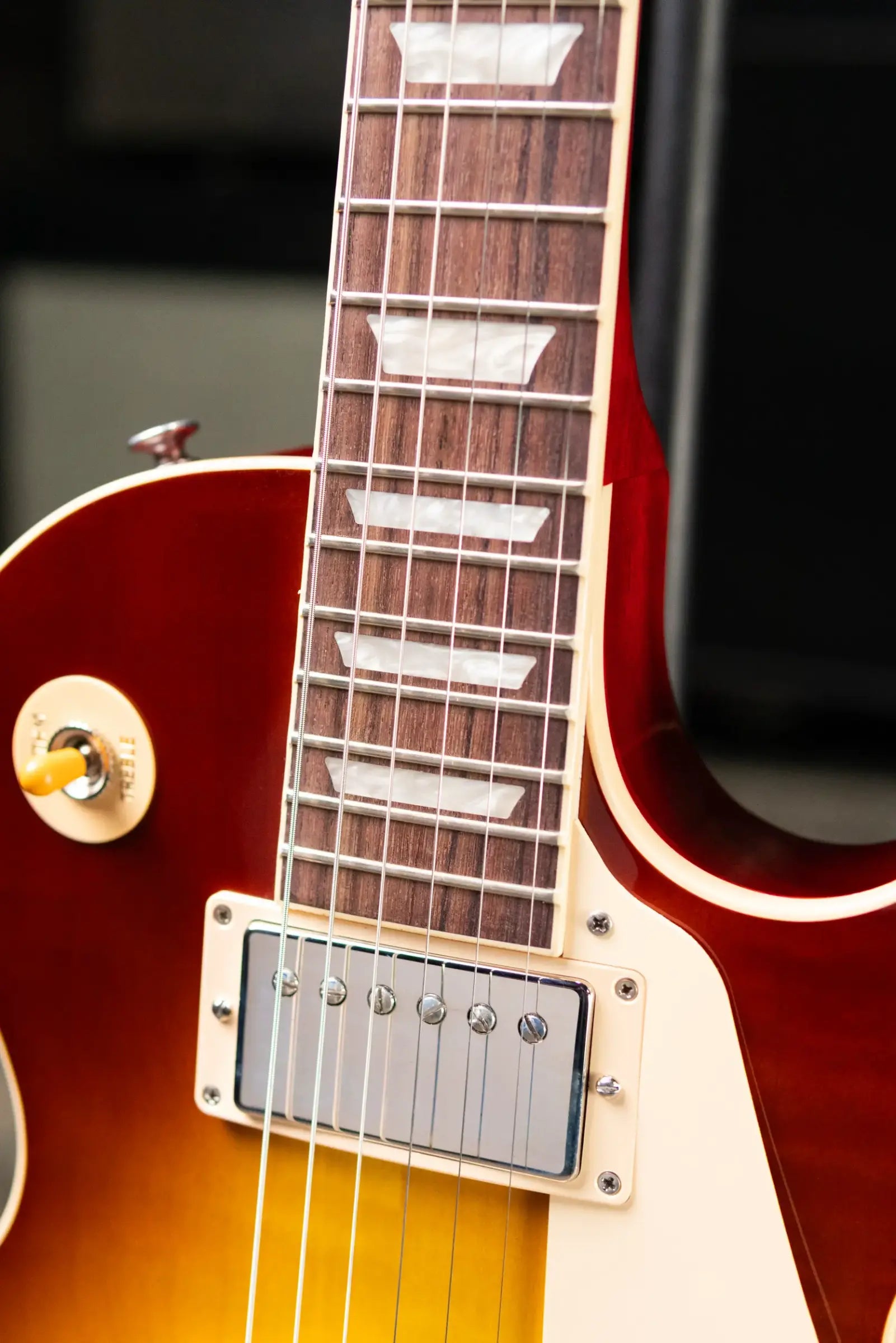 Gibson Les Paul Standard 50s Figured Electric Guitar - Iced Tea with Hardshell Case