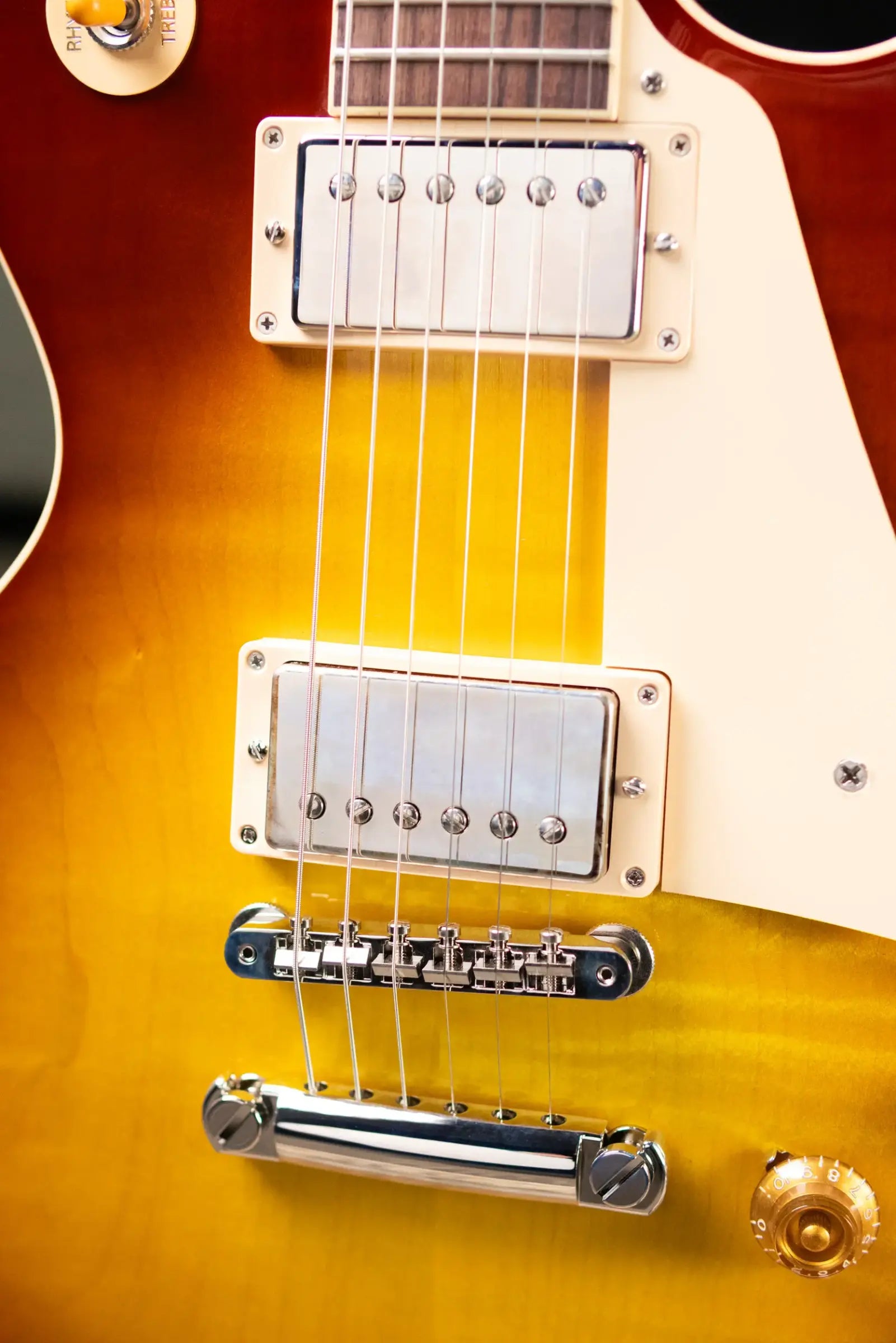 Gibson Les Paul Standard 50s Figured Electric Guitar - Iced Tea with Hardshell Case