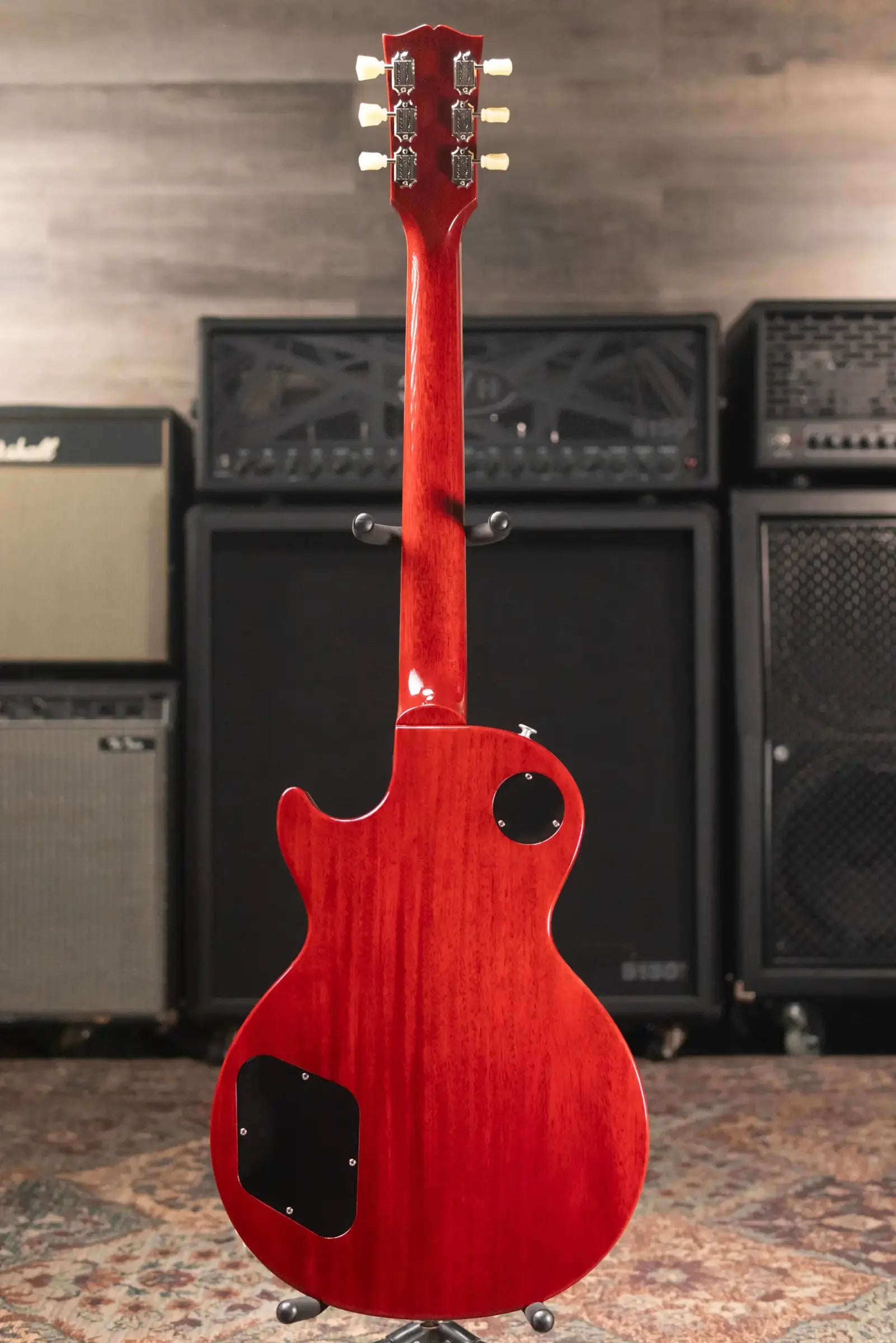 Gibson Les Paul Standard 50s Figured Top Electric Guitar - Sixties Cherry with Hardshell Case