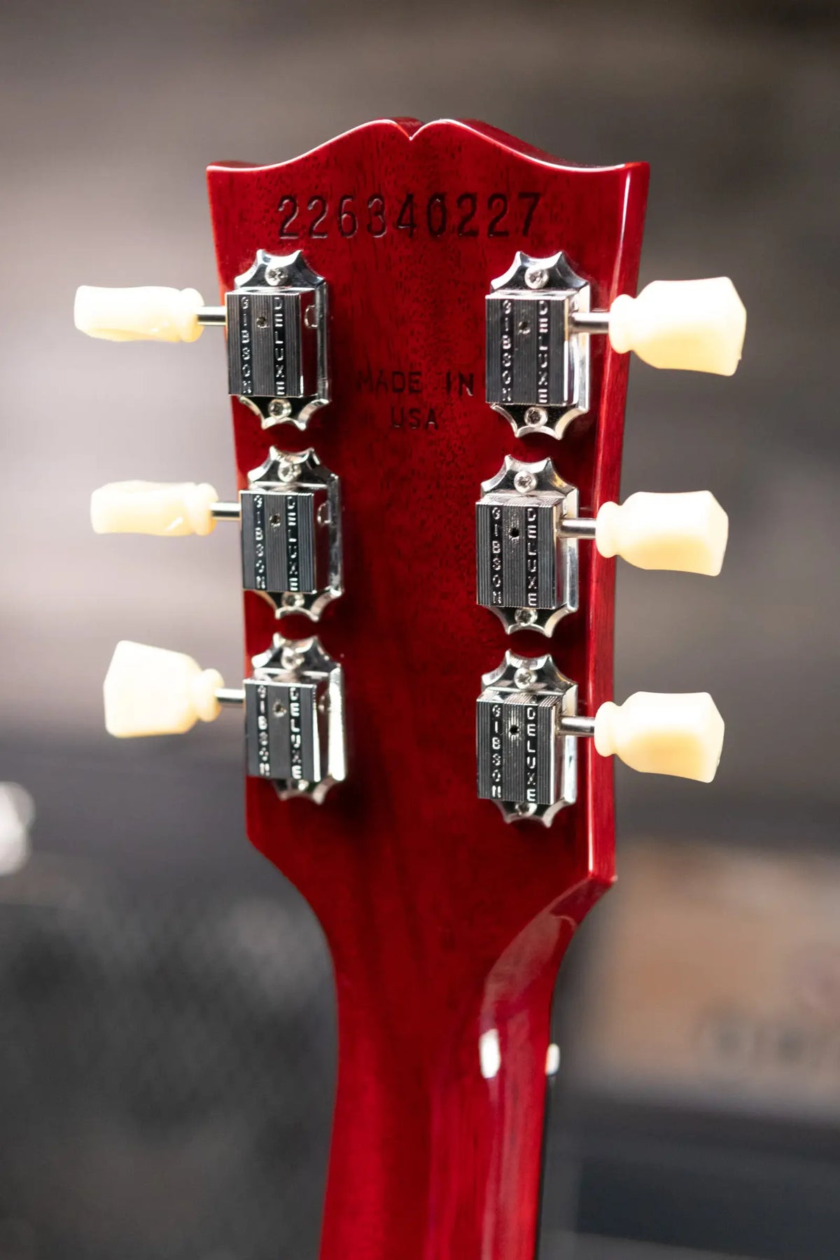 Gibson Les Paul Standard 50s Mahogany Top Electric Guitar - Vintage Cherry with Hardshell Case - Demo
