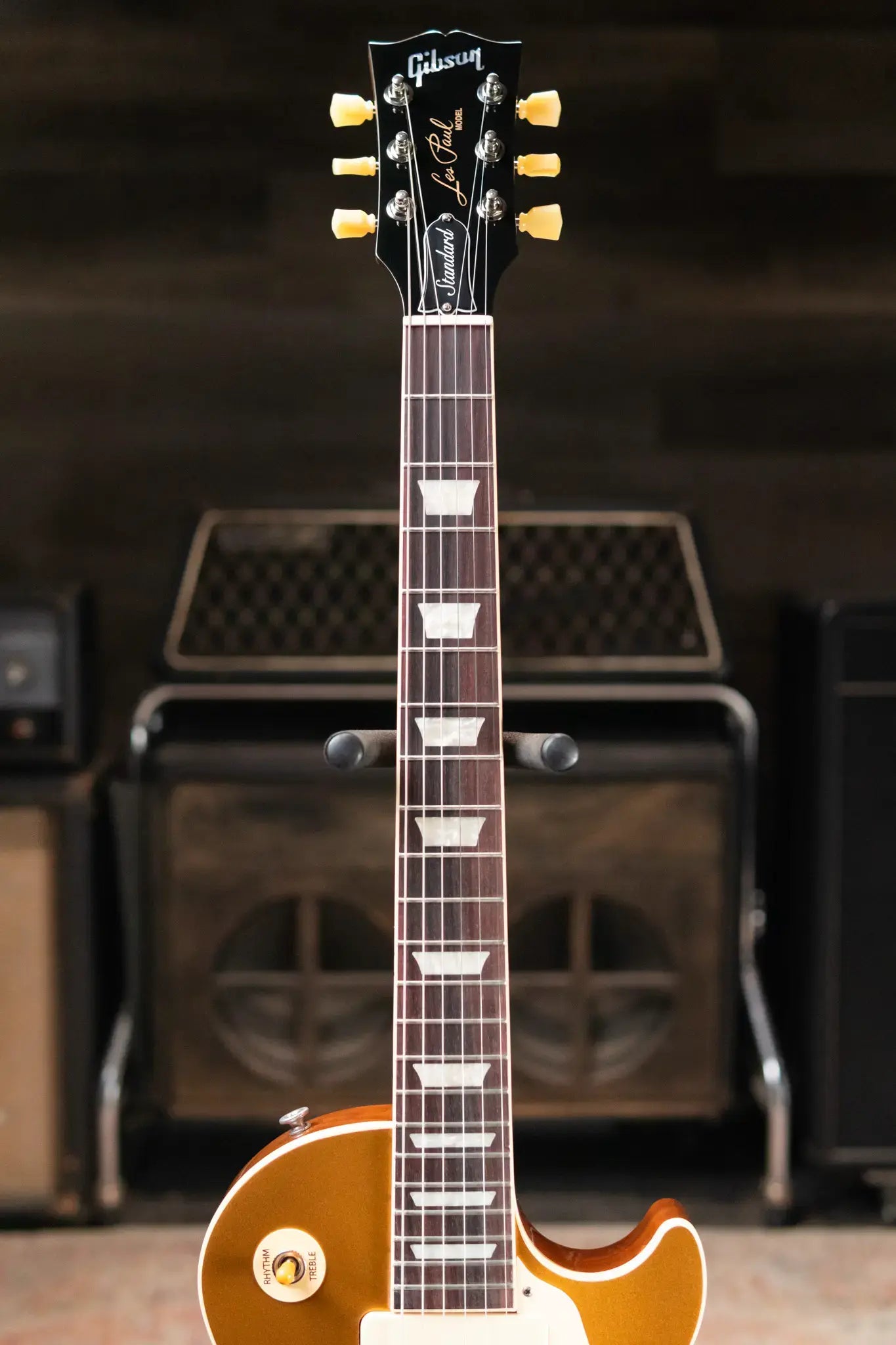 Gibson Les Paul Standard '50s P-90 Electric Guitar - Goldtop with Hardshell Case