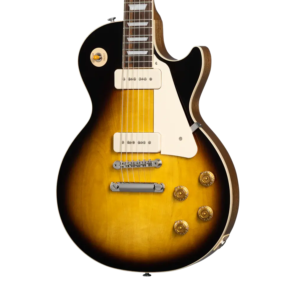 Gibson Les Paul Standard '50s P-90 Electric Guitar - Tobacco Burst with Hardshell Case