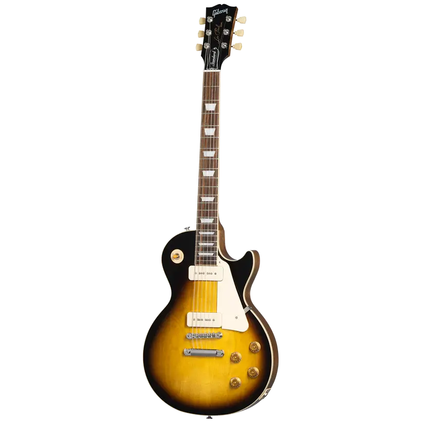 Gibson Les Paul Standard '50s P-90 Electric Guitar - Tobacco Burst with Hardshell Case