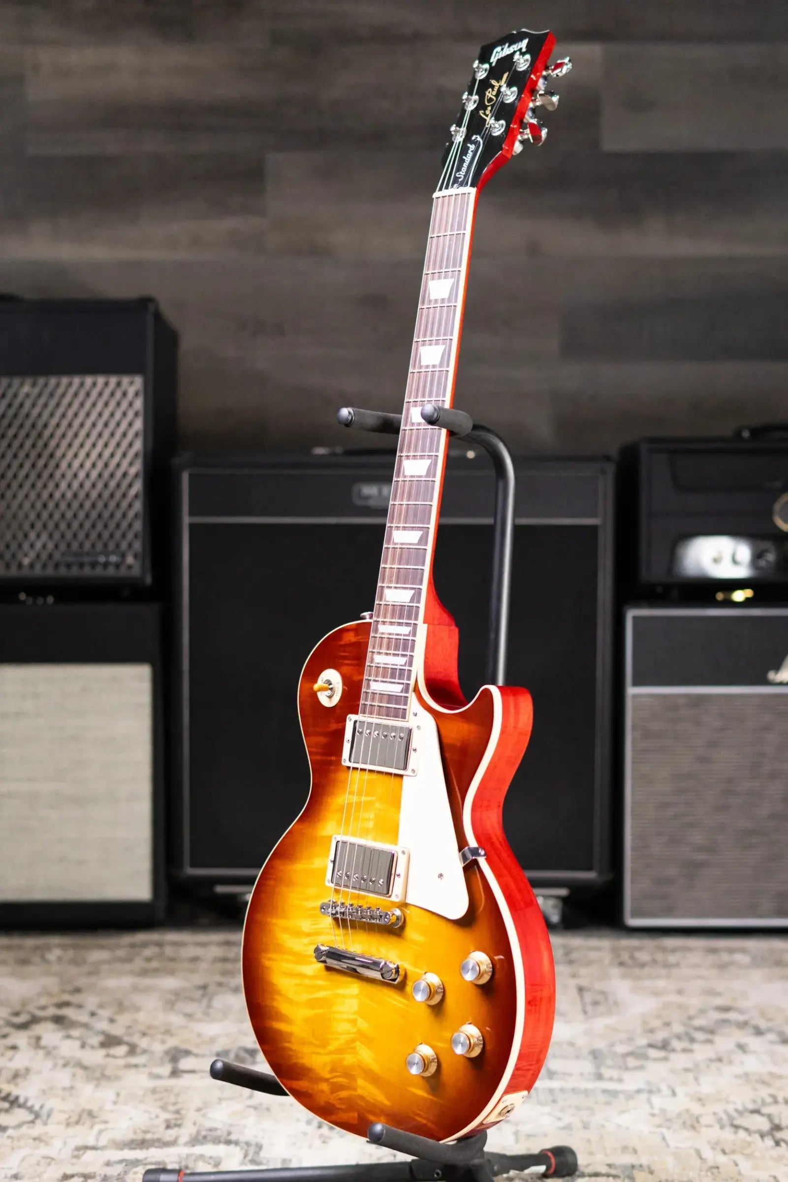Gibson Les Paul Standard 60's Electric Guitar - Iced Tea with Hardshell Case - Used