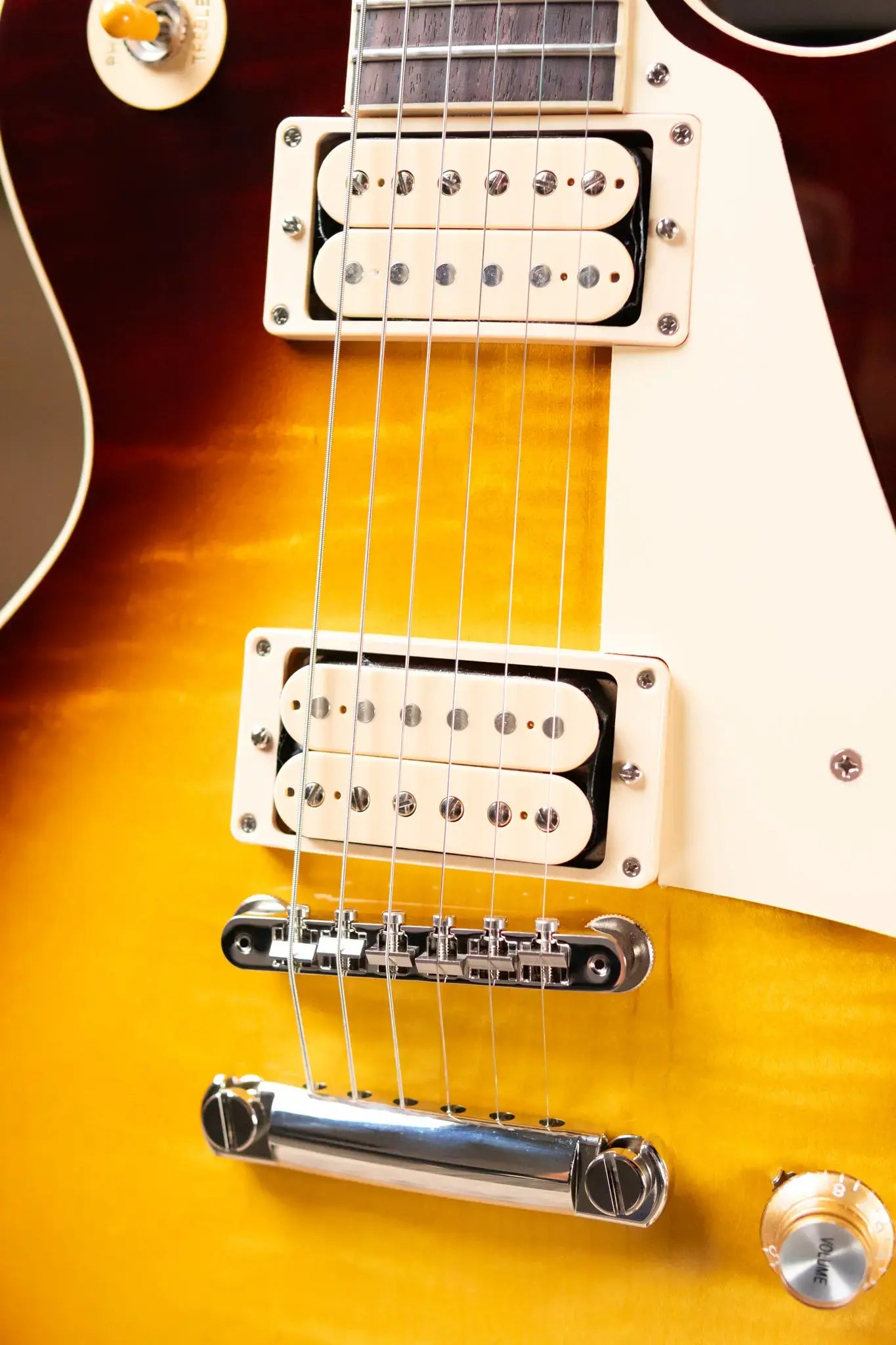 Gibson Les Paul Standard 60s Double Trouble (1 of 500) Electric Guitar - Vintage Tobacco Burst with Hardshell Case