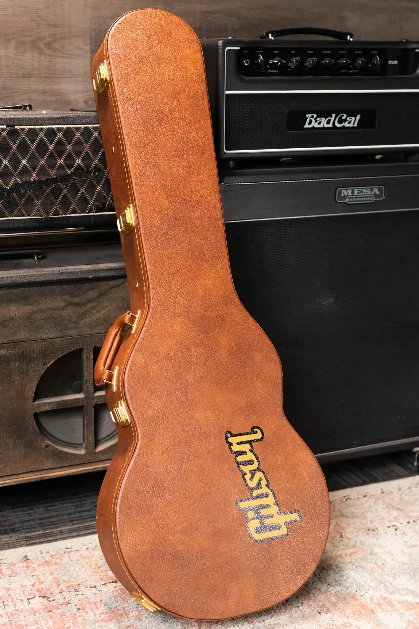 Gibson Les Paul Standard 60s Double Trouble (1 of 500) Electric Guitar - Vintage Tobacco Burst with Hardshell Case