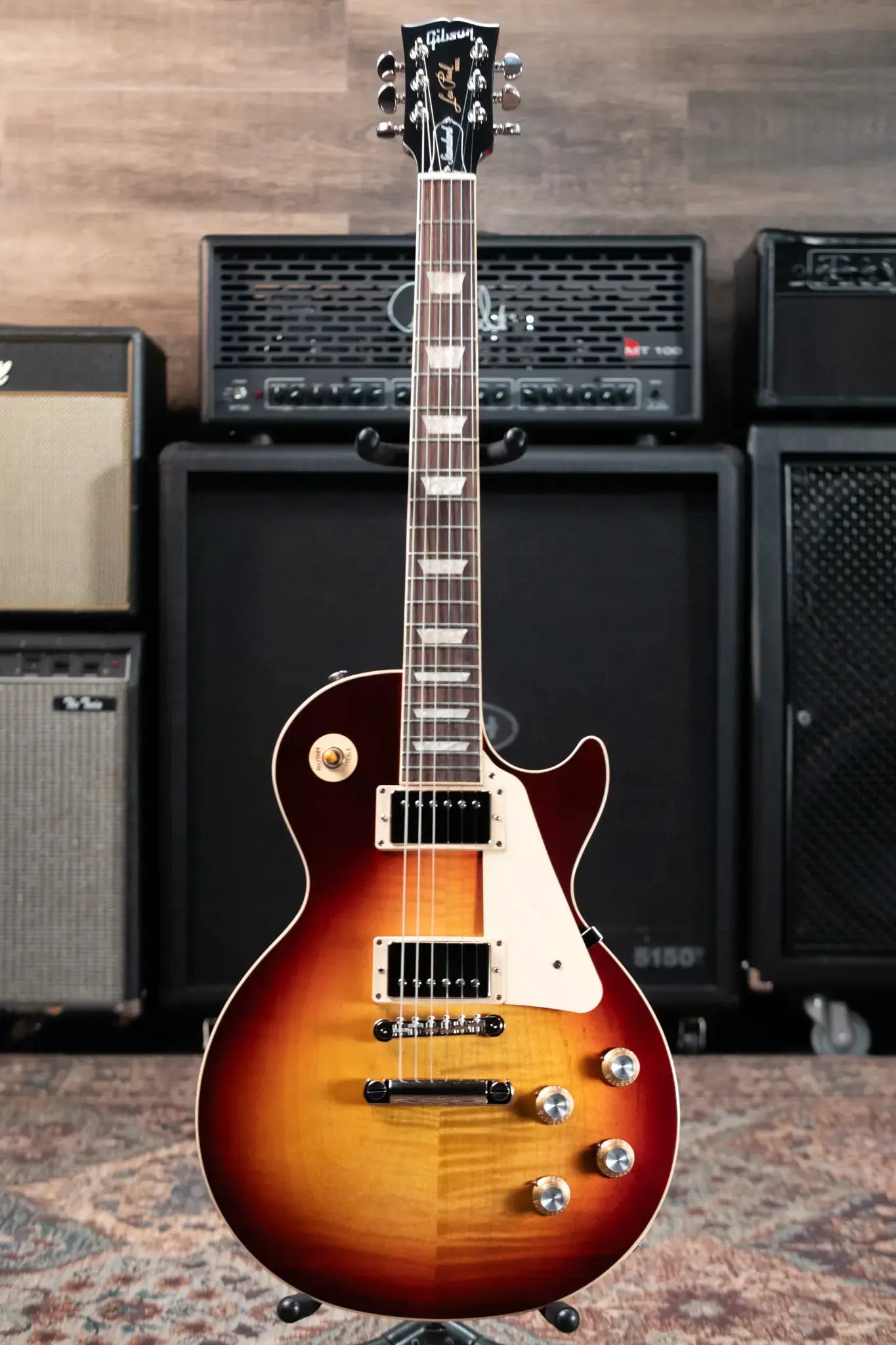 Gibson Les Paul Standard '60s Electric Guitar - Bourbon Burst with Hardshell Case