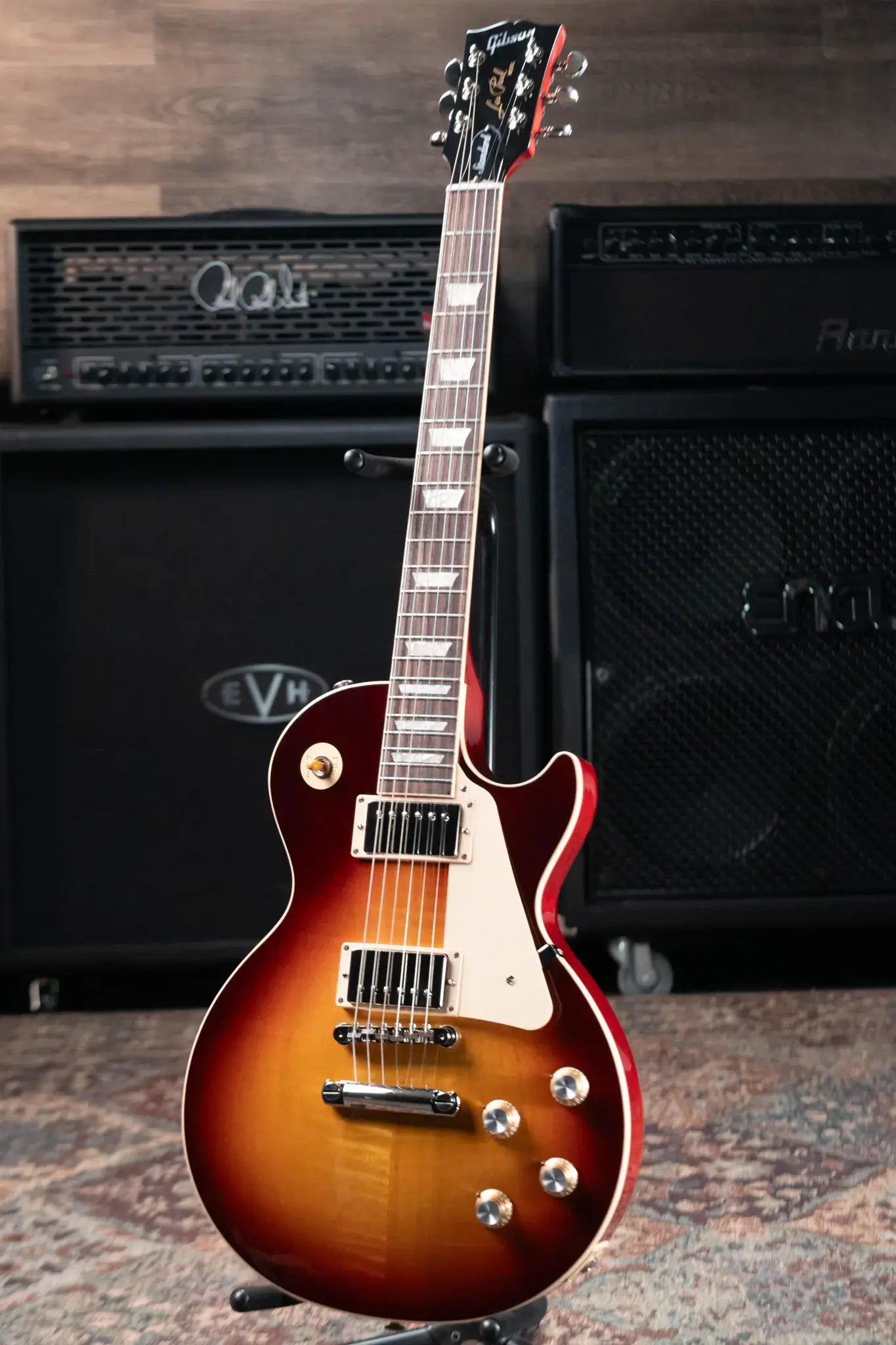 Gibson Les Paul Standard '60s Electric Guitar - Bourbon Burst with Hardshell Case