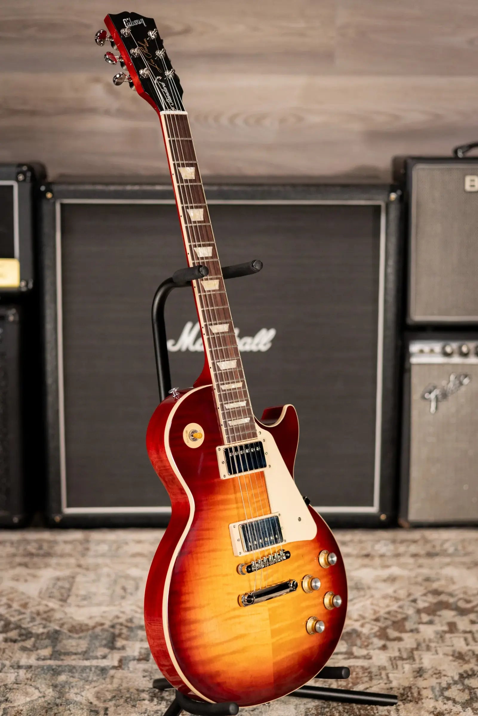 Gibson Les Paul Standard '60s Electric Guitar - Bourbon Burst with Hardshell Case