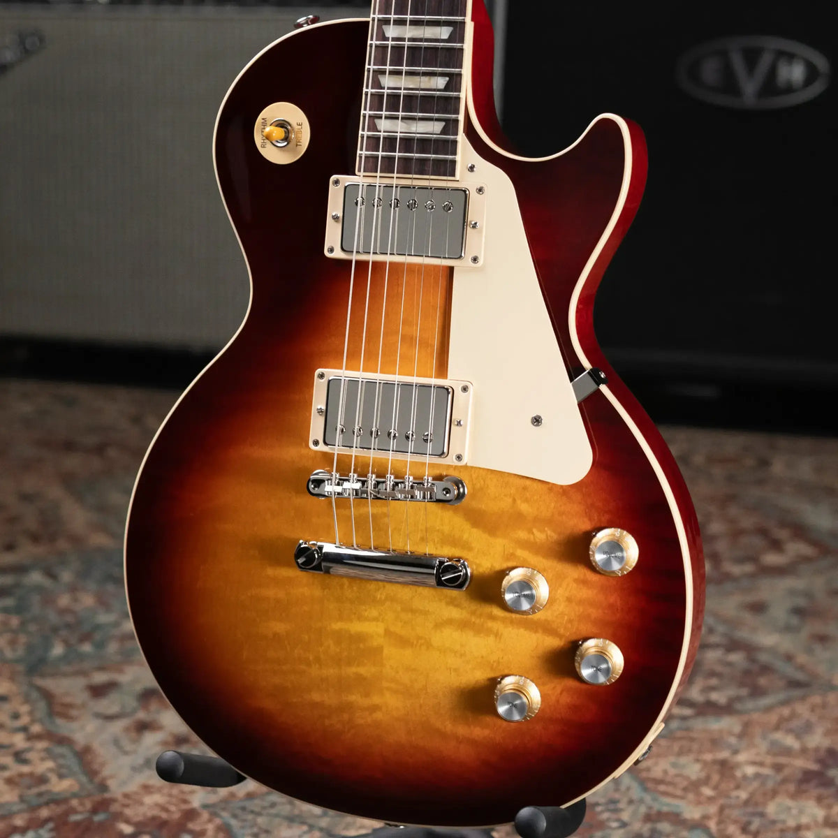 Gibson Les Paul Standard '60s Electric Guitar - Bourbon Burst with Hardshell Case