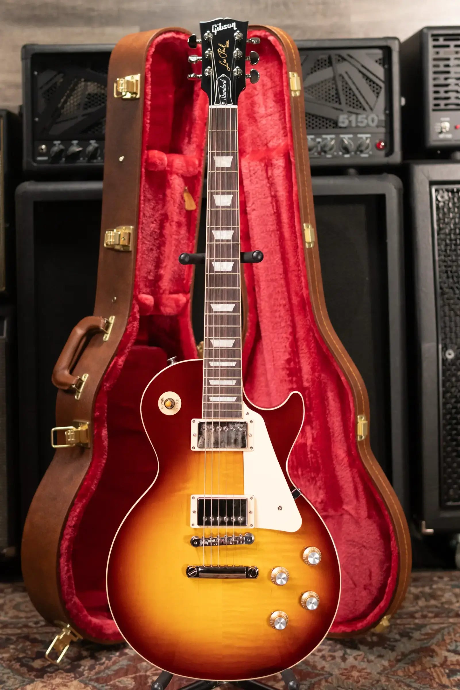 Gibson Les Paul Standard '60s Electric Guitar - Iced Tea with Hardshell Case
