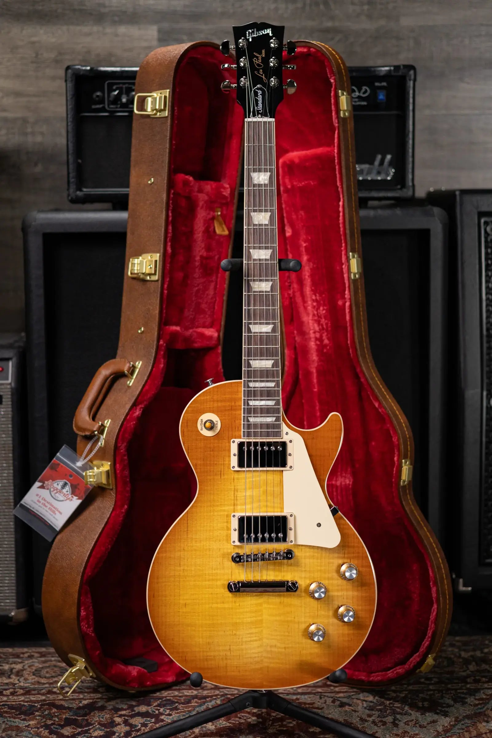Gibson Les Paul Standard 60s Electric Guitar - Unburst with Hardshell Case