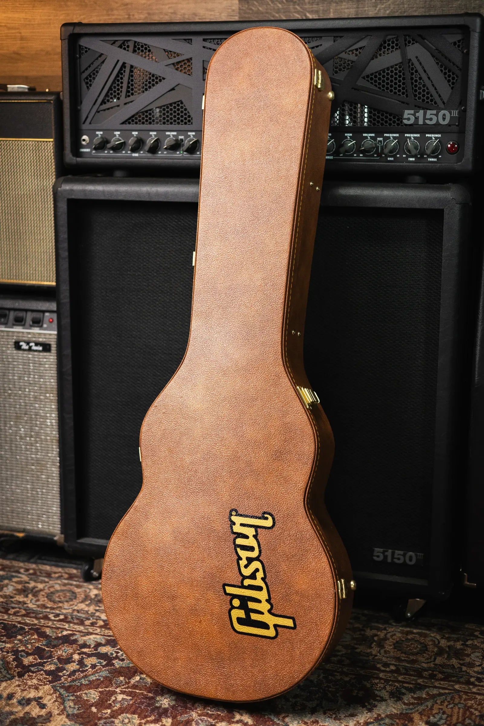 Gibson Les Paul Standard 60s Faded Electric Guitar - Vintage Bourbon Burst with Hardshell Case