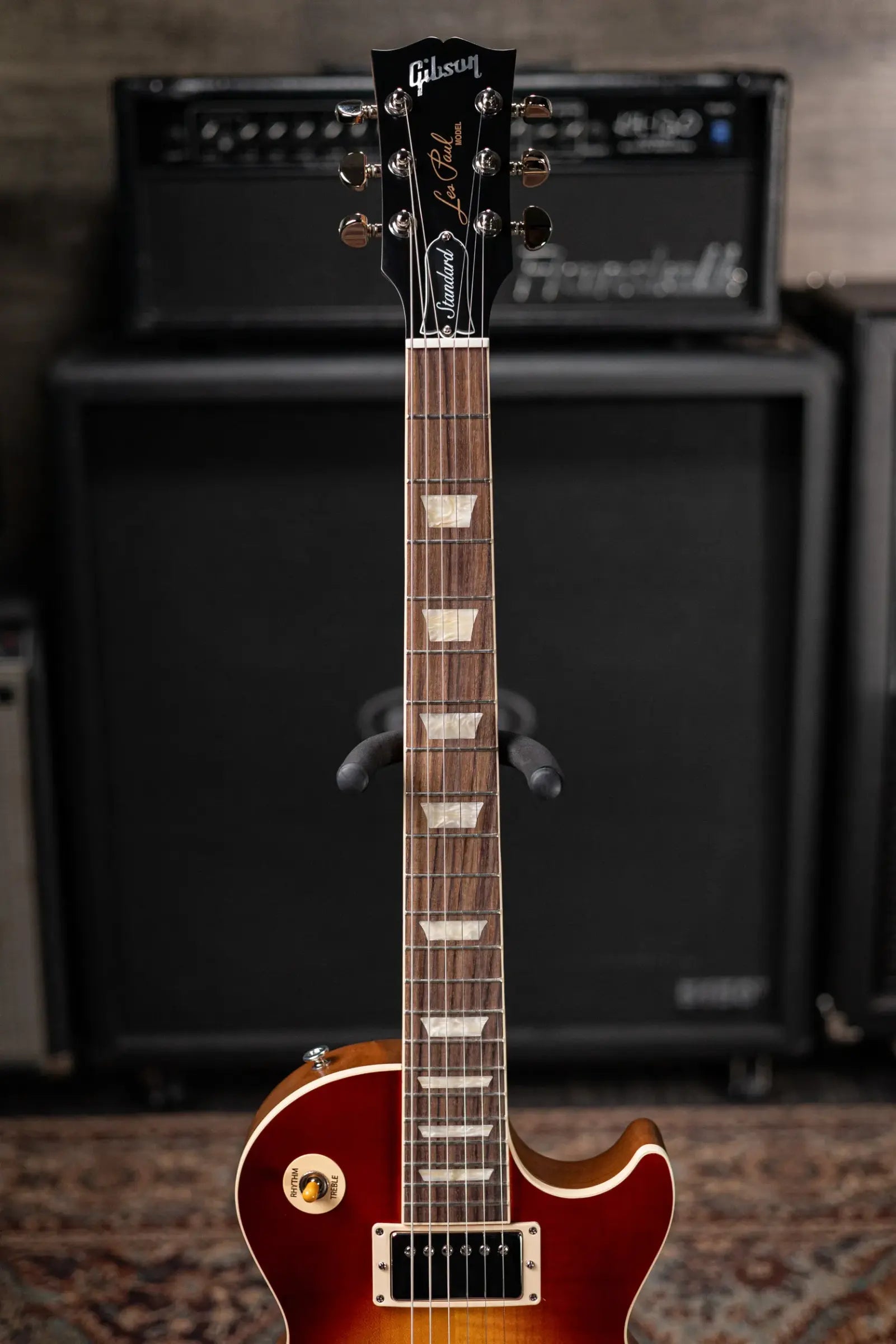 Gibson Les Paul Standard 60s Faded Electric Guitar - Vintage Bourbon Burst with Hardshell Case
