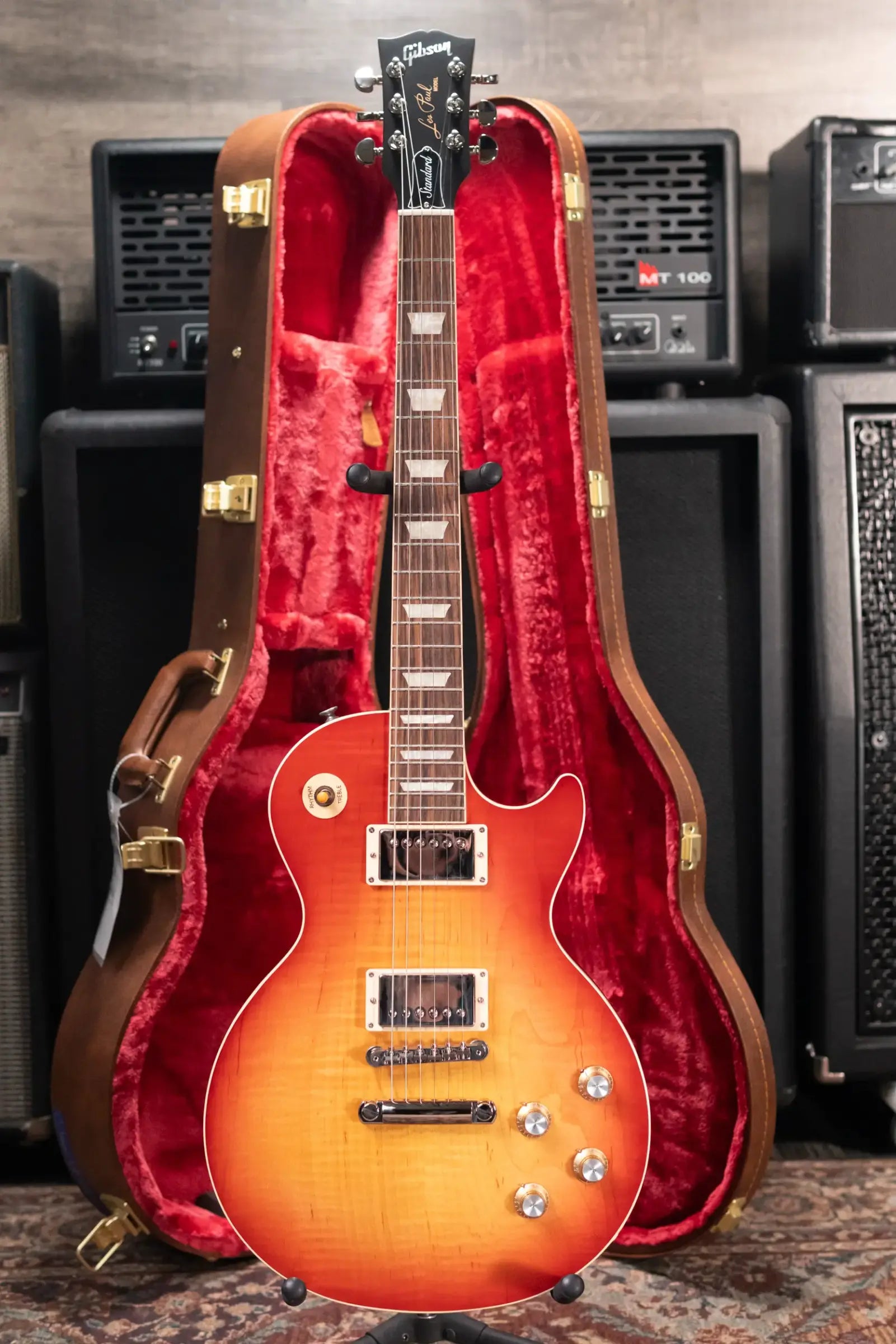 Gibson Les Paul Standard 60s Faded - Vintage Cherry Sunburst with Hardshell Case - Floor Model