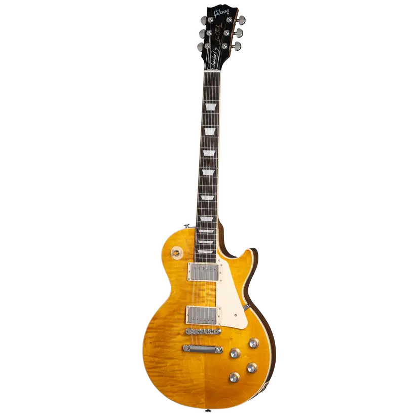 Gibson Les Paul Standard '60s Figured Top Electric Guitar - Honey Amber with Hardshell Case