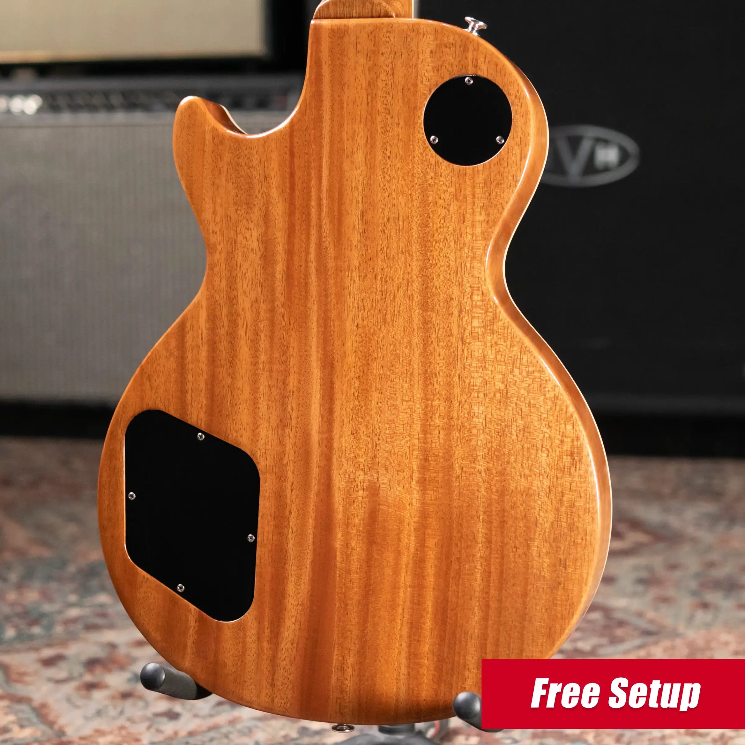 Gibson Les Paul Standard 60s Figured Top Electric Guitar - Ocean Blue with Hardshell Case