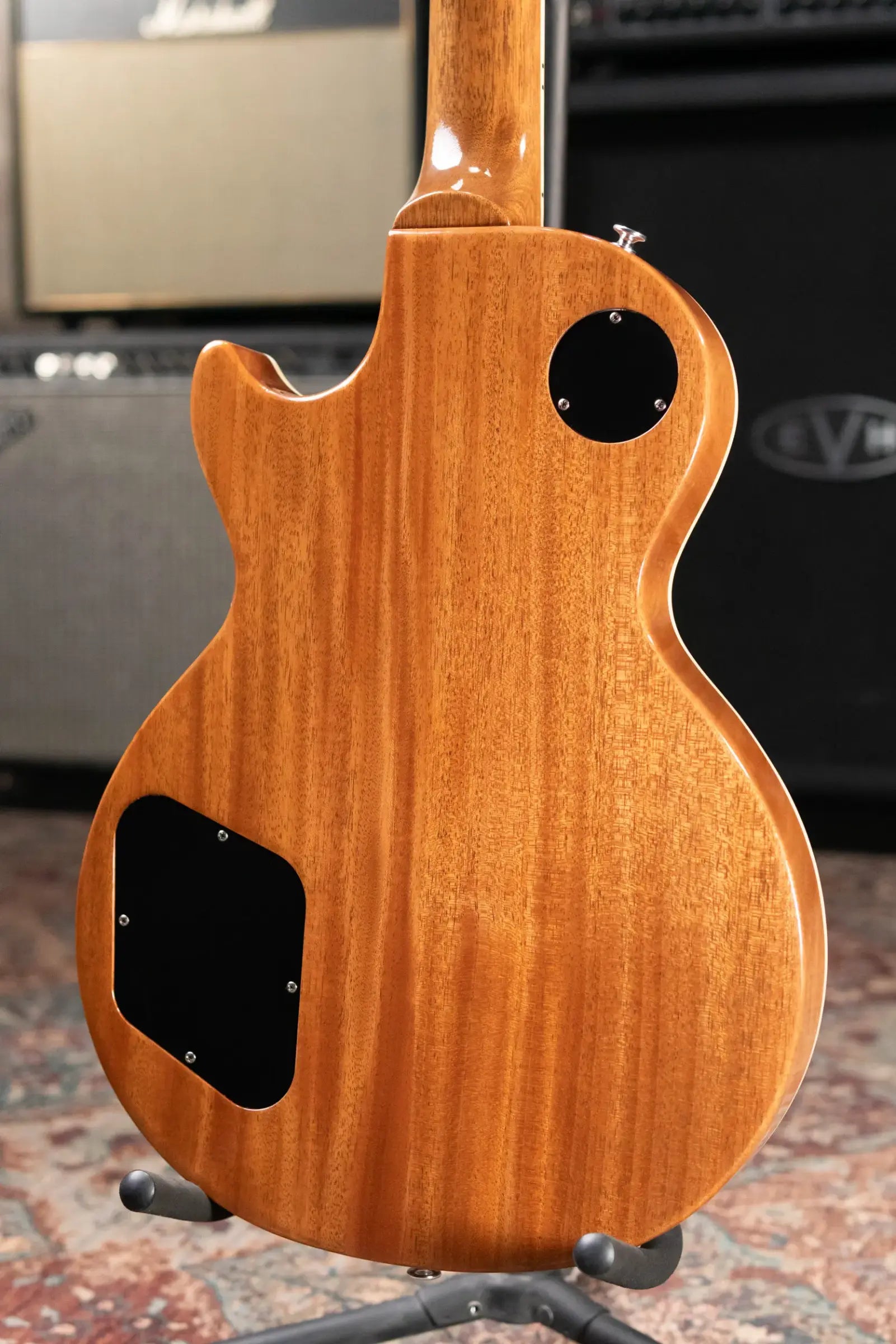 Gibson Les Paul Standard 60s Figured Top Electric Guitar - Ocean Blue with Hardshell Case