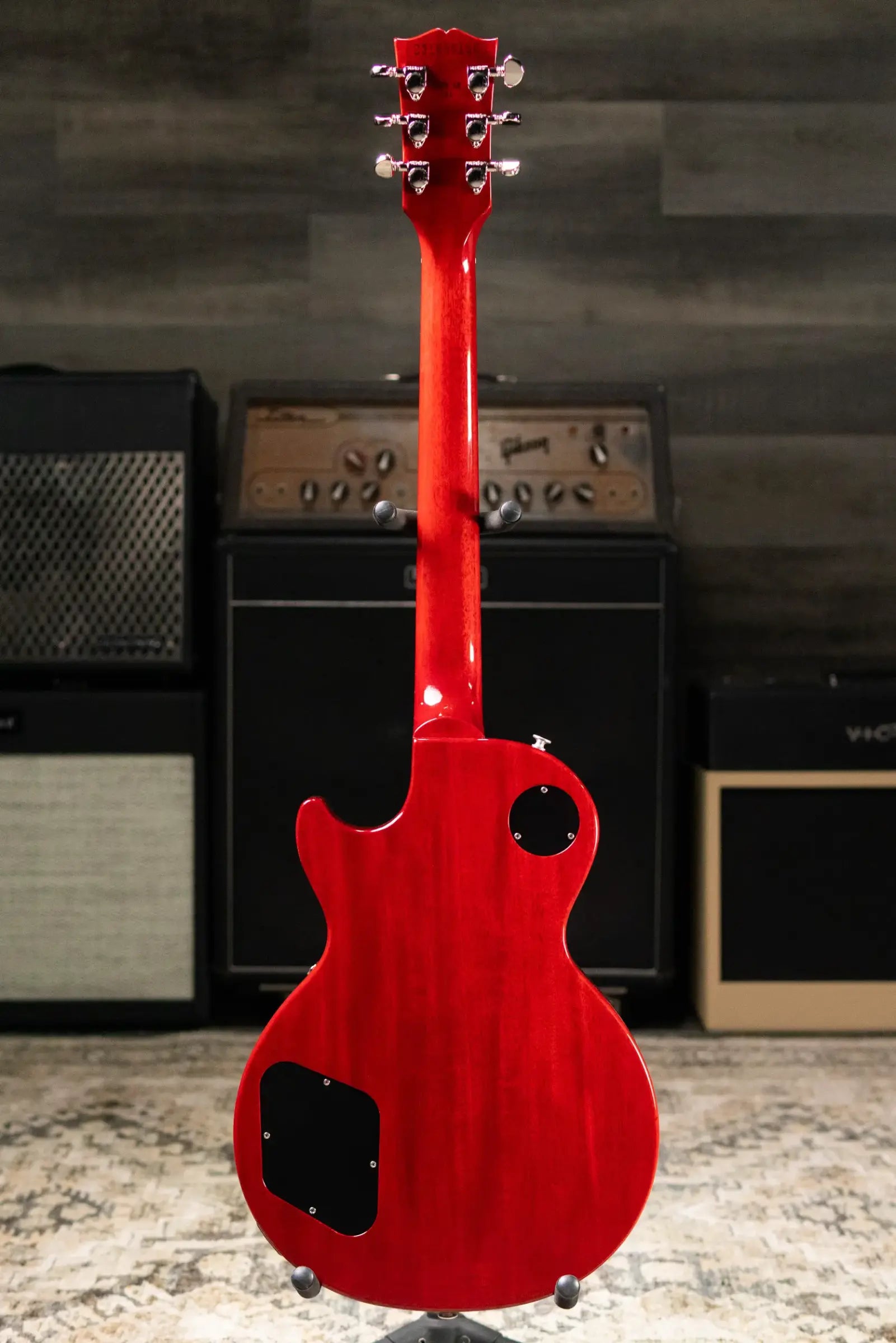 Gibson Les Paul Standard 60s Mahogany Top Electric Guitar - Vintage Cherry with Hardshell Case