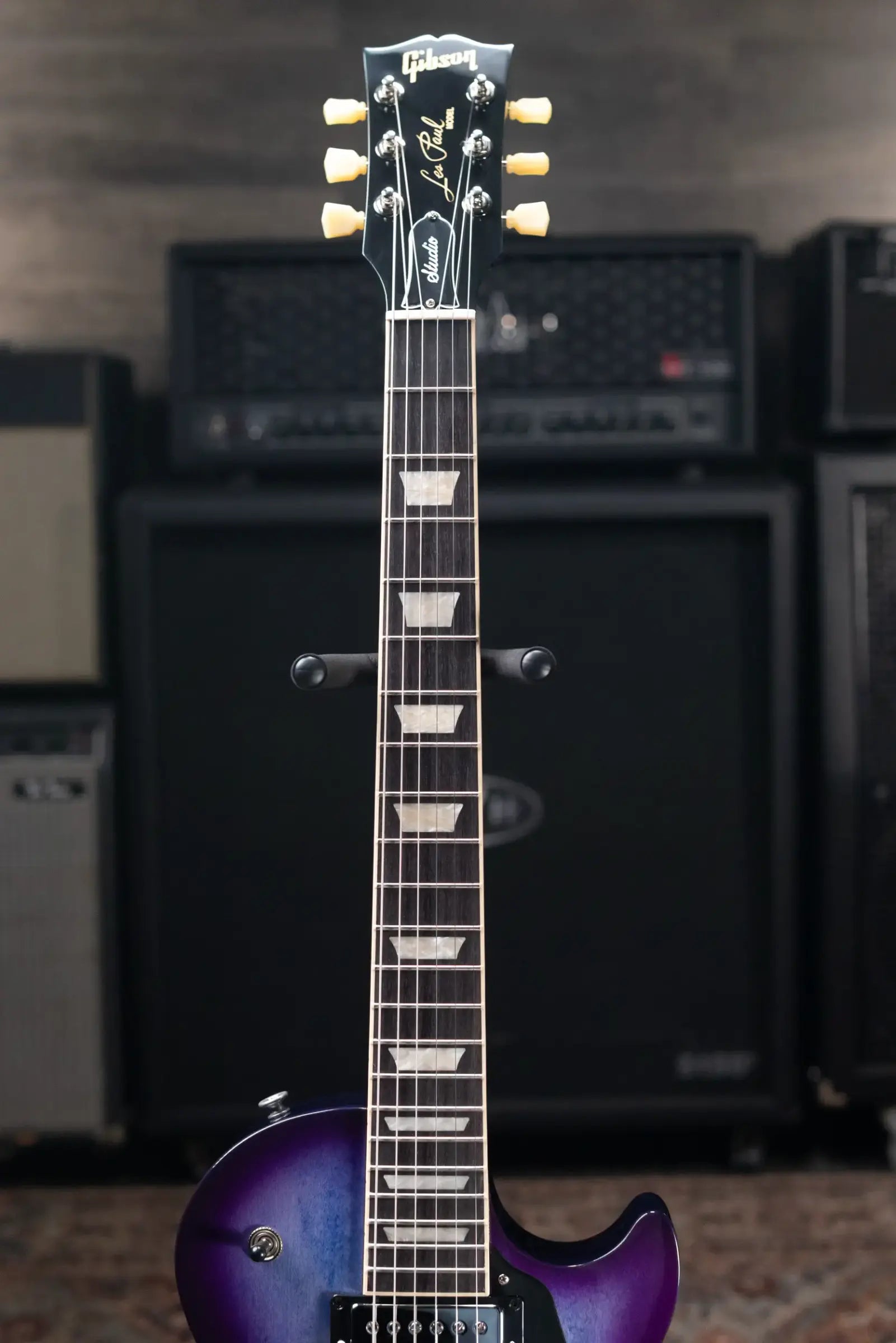 Gibson Les Paul Studio Electric Guitar - Blueberry Burst with Gig Bag