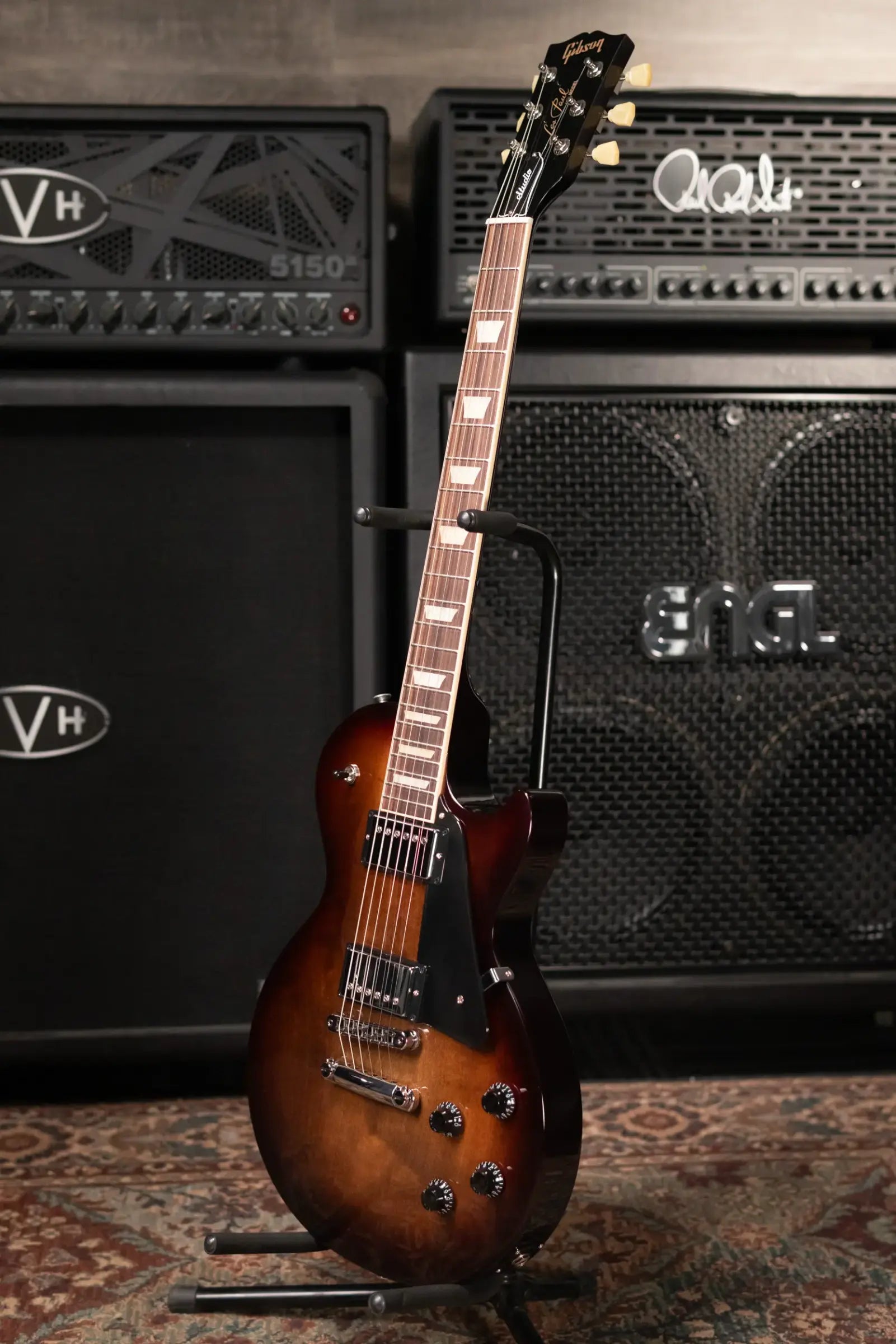 Gibson Les Paul Studio Electric Guitar - Smokehouse Burst with Gig Bag