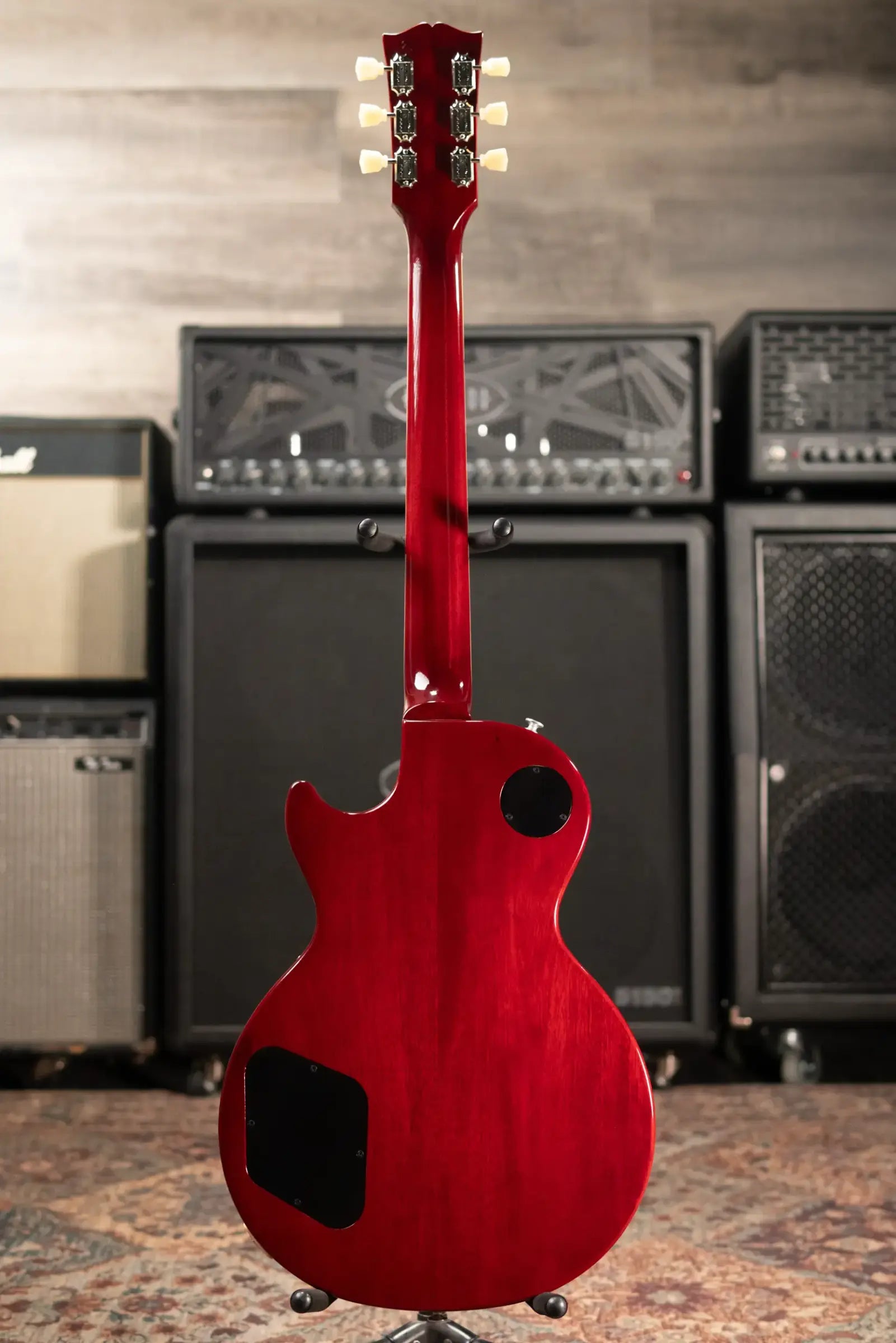Gibson Les Paul Studio Electric Guitar - Wine Red with Gig Bag