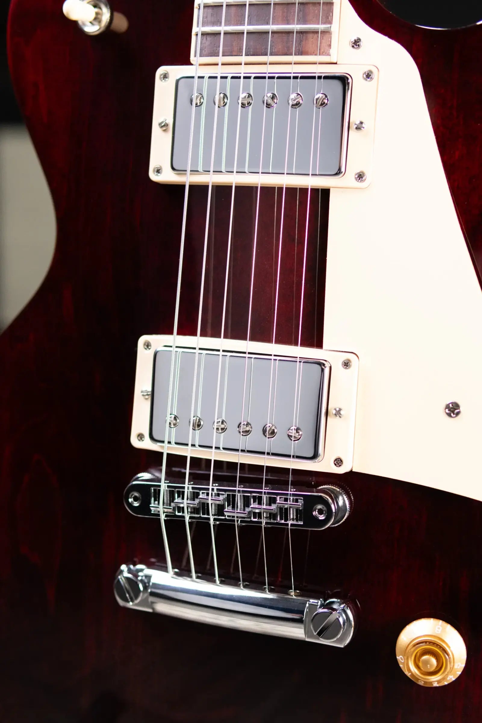 Gibson Les Paul Studio Electric Guitar - Wine Red with Gig Bag