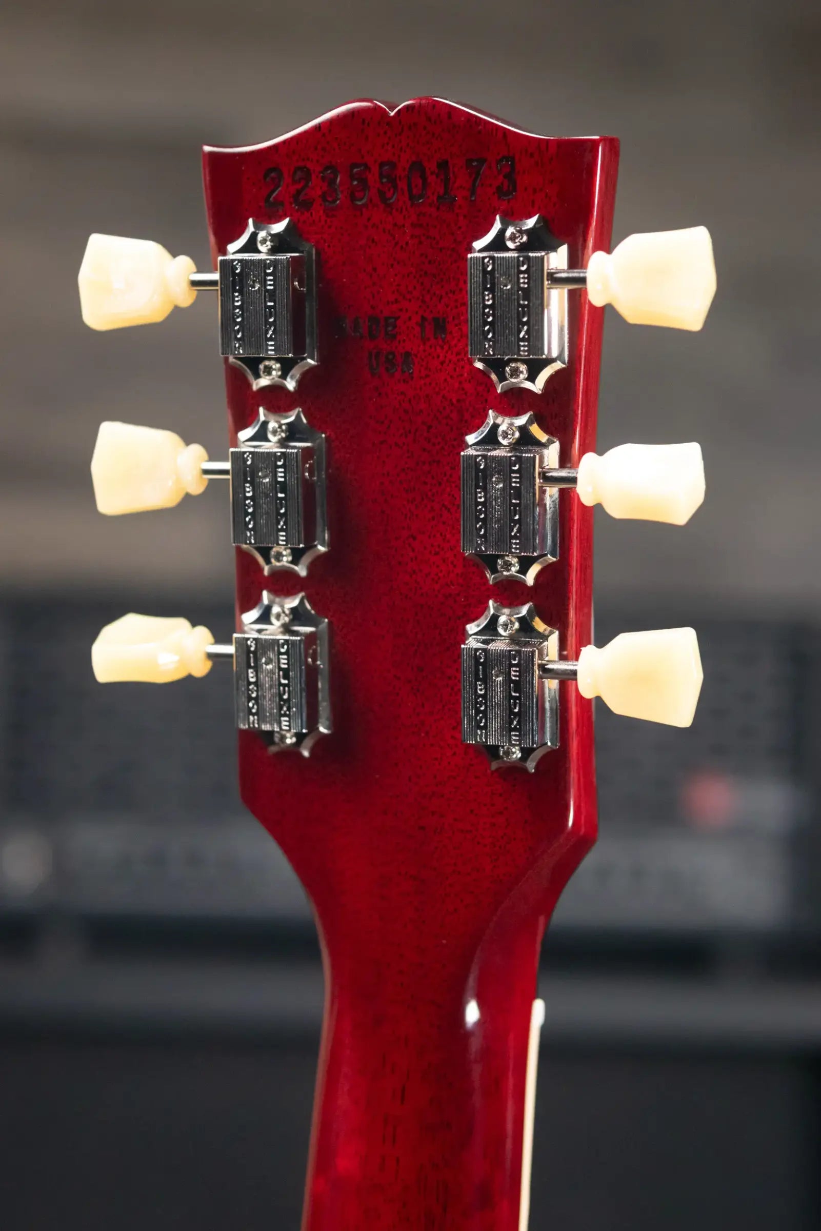 Gibson Les Paul Studio Left-Handed Electric Guitar - Wine Red with Gig Bag