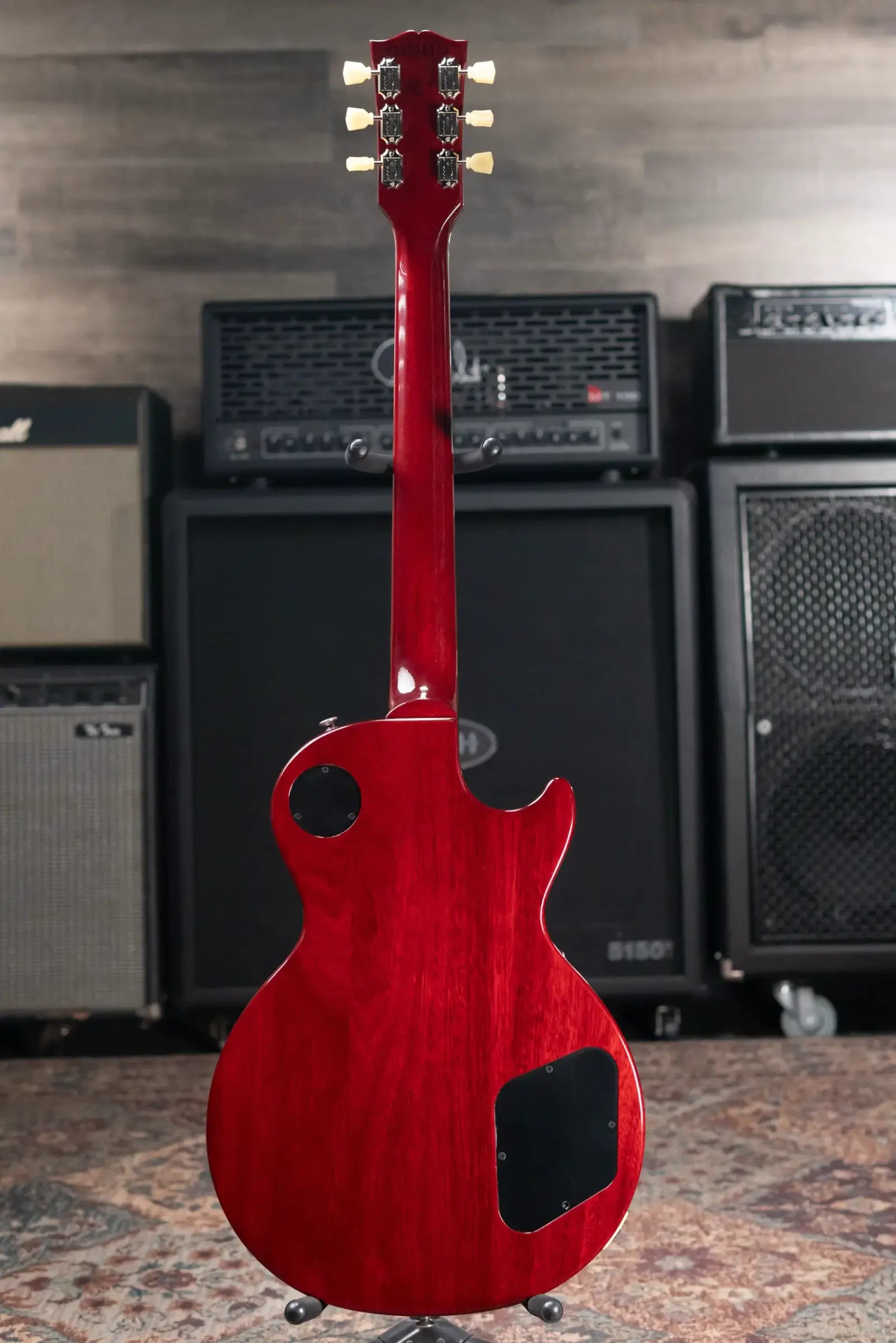 Gibson Les Paul Studio Left-Handed Electric Guitar - Wine Red with Gig Bag