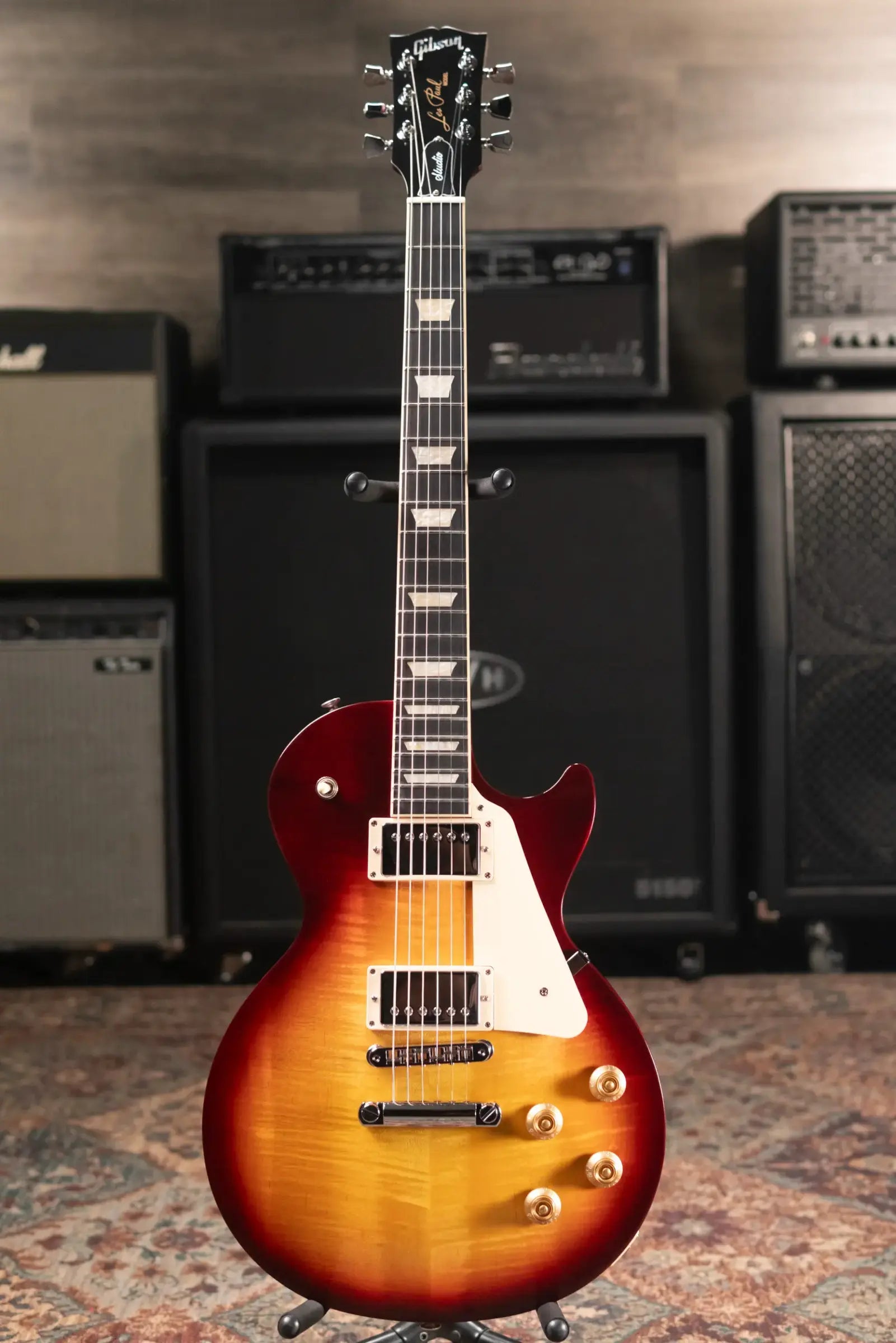 Gibson Les Paul Studio Session Electric Guitar - Bourbon Burst with Gig Bag - Floor Model