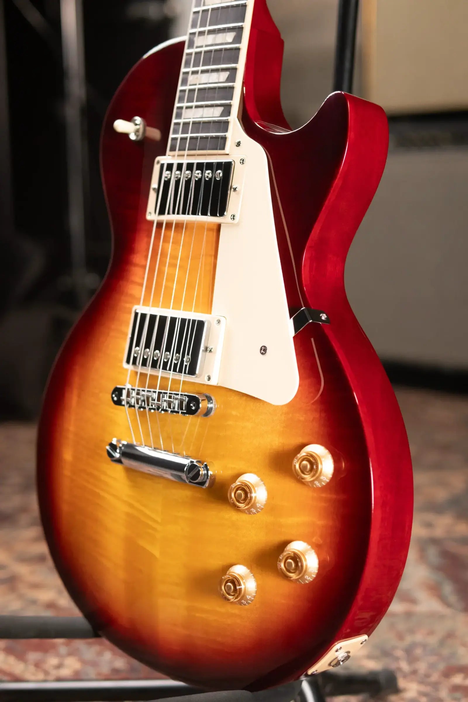 Gibson Les Paul Studio Session Electric Guitar - Bourbon Burst with Gig Bag - Floor Model