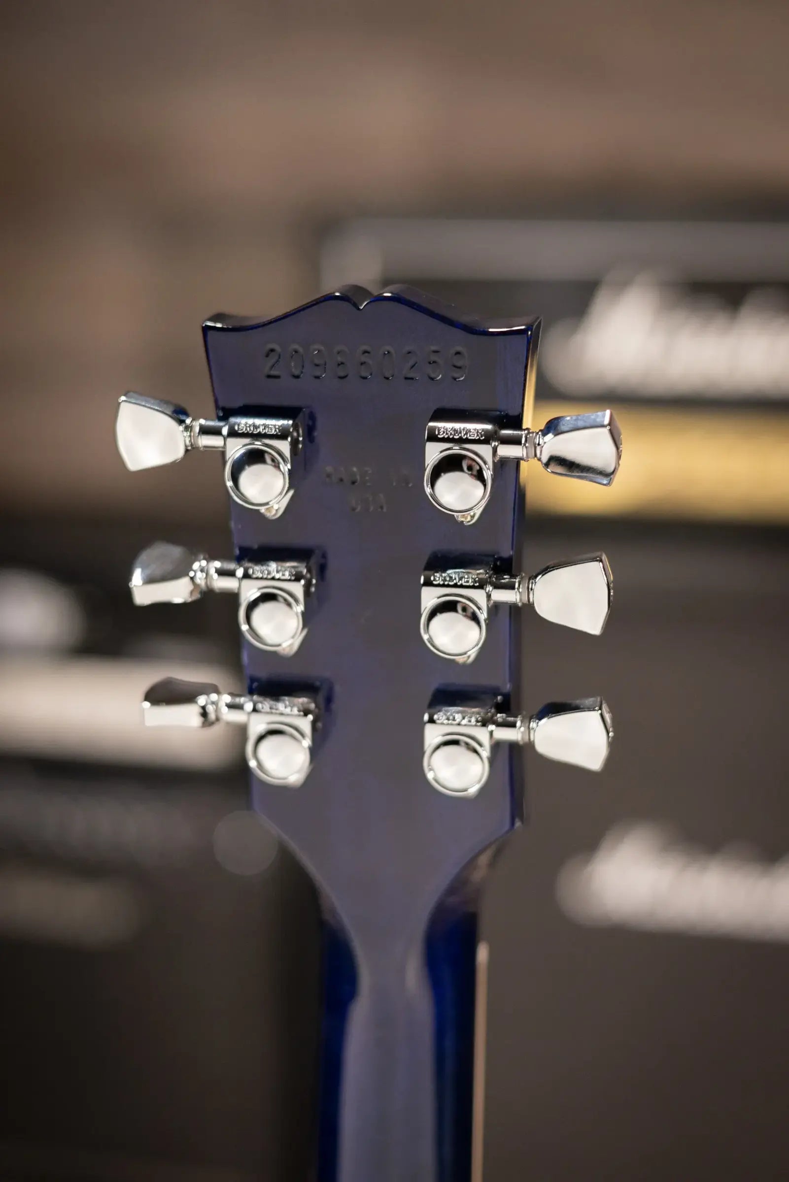 Gibson Les Paul Studio Session Electric Guitar - Cobalt Burst with Deluxe Gig Bag