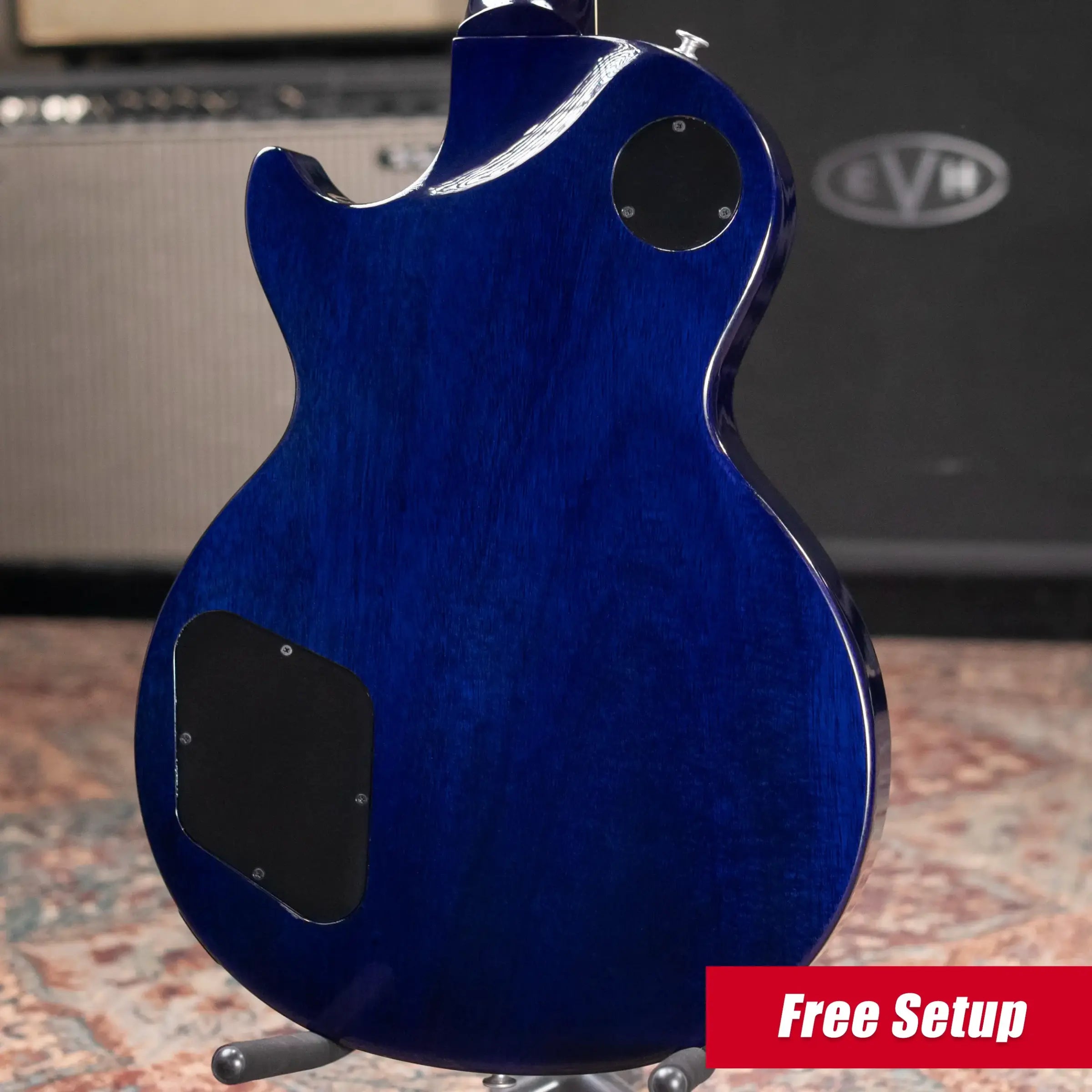 Gibson Les Paul Studio Session Electric Guitar - Cobalt Burst with Gig Bag