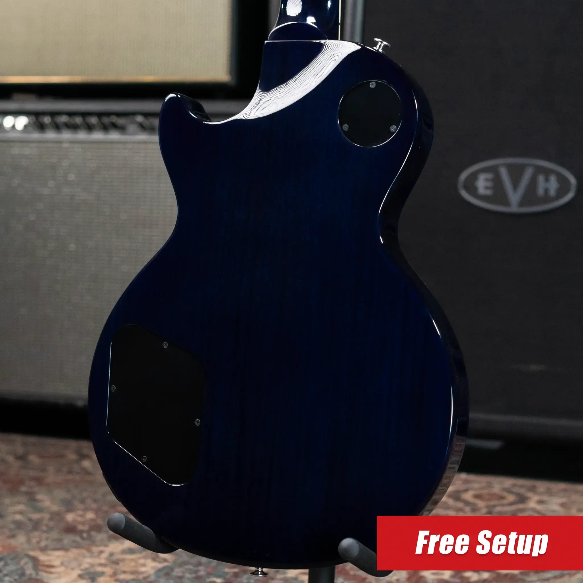 Gibson Les Paul Studio Session Electric Guitar - Cobalt Burst with Gig Bag