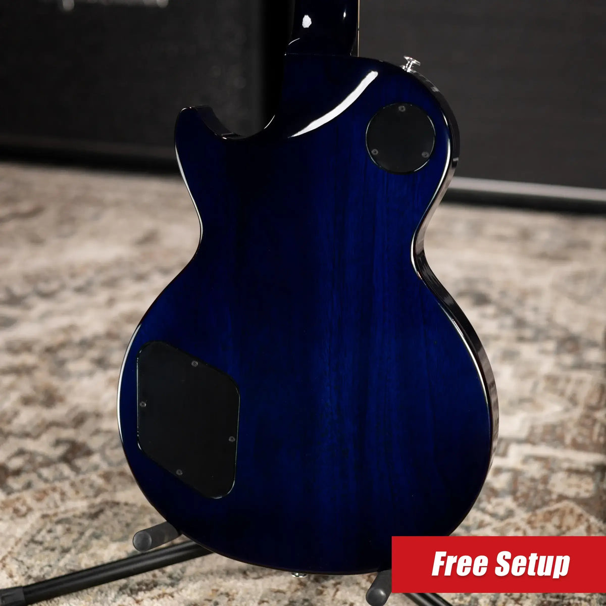 Gibson Les Paul Studio Session Electric Guitar - Cobalt Burst with Gig Bag